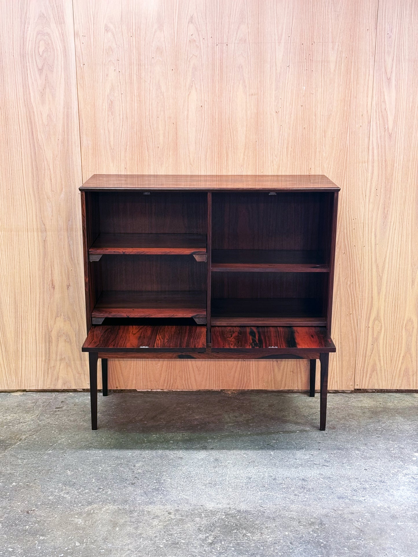 1960s Danish bar cabinet in rosewood
