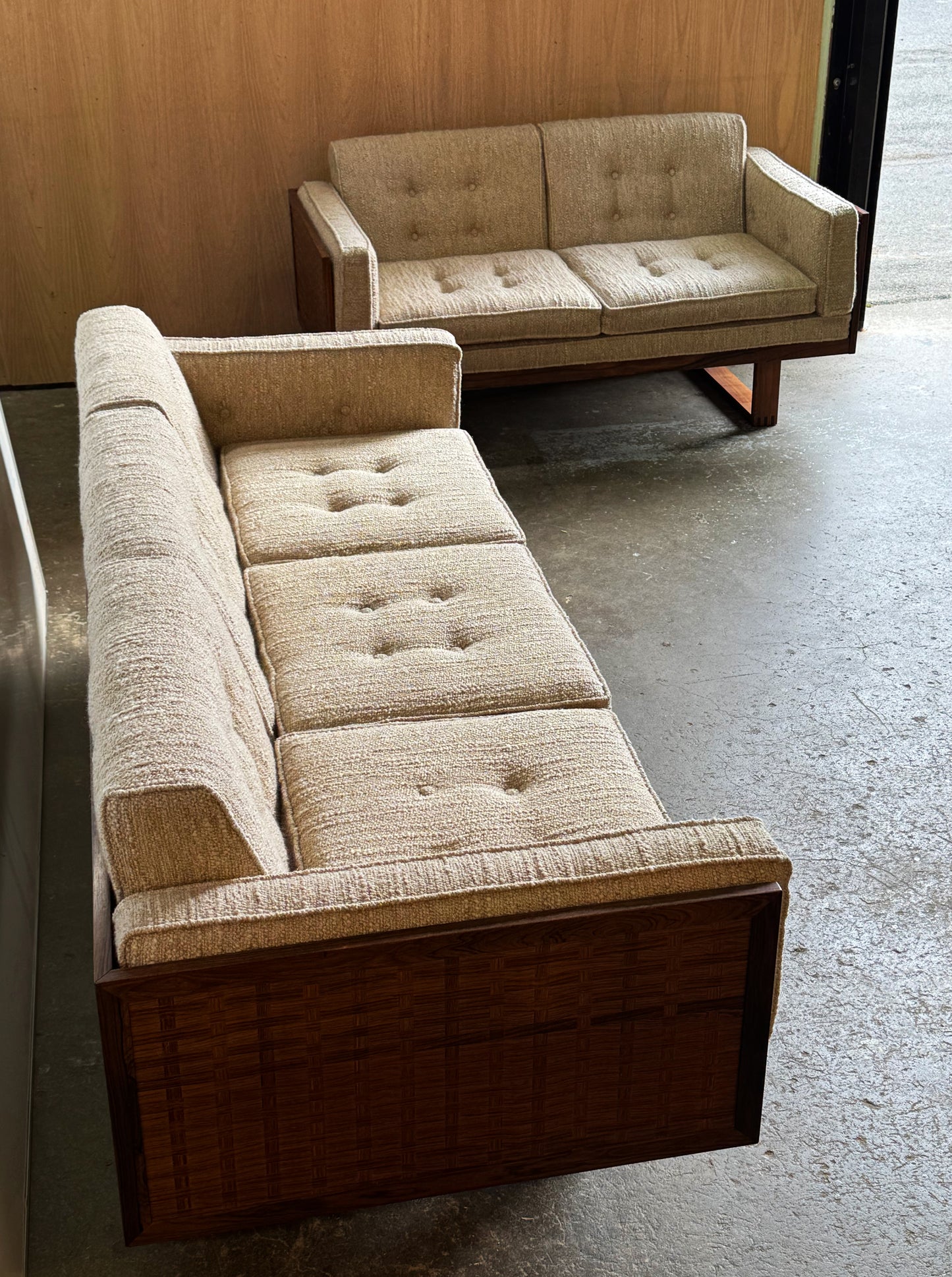 1960s Governor Sofa by Poul Cadovius for France & Son — Two Seat