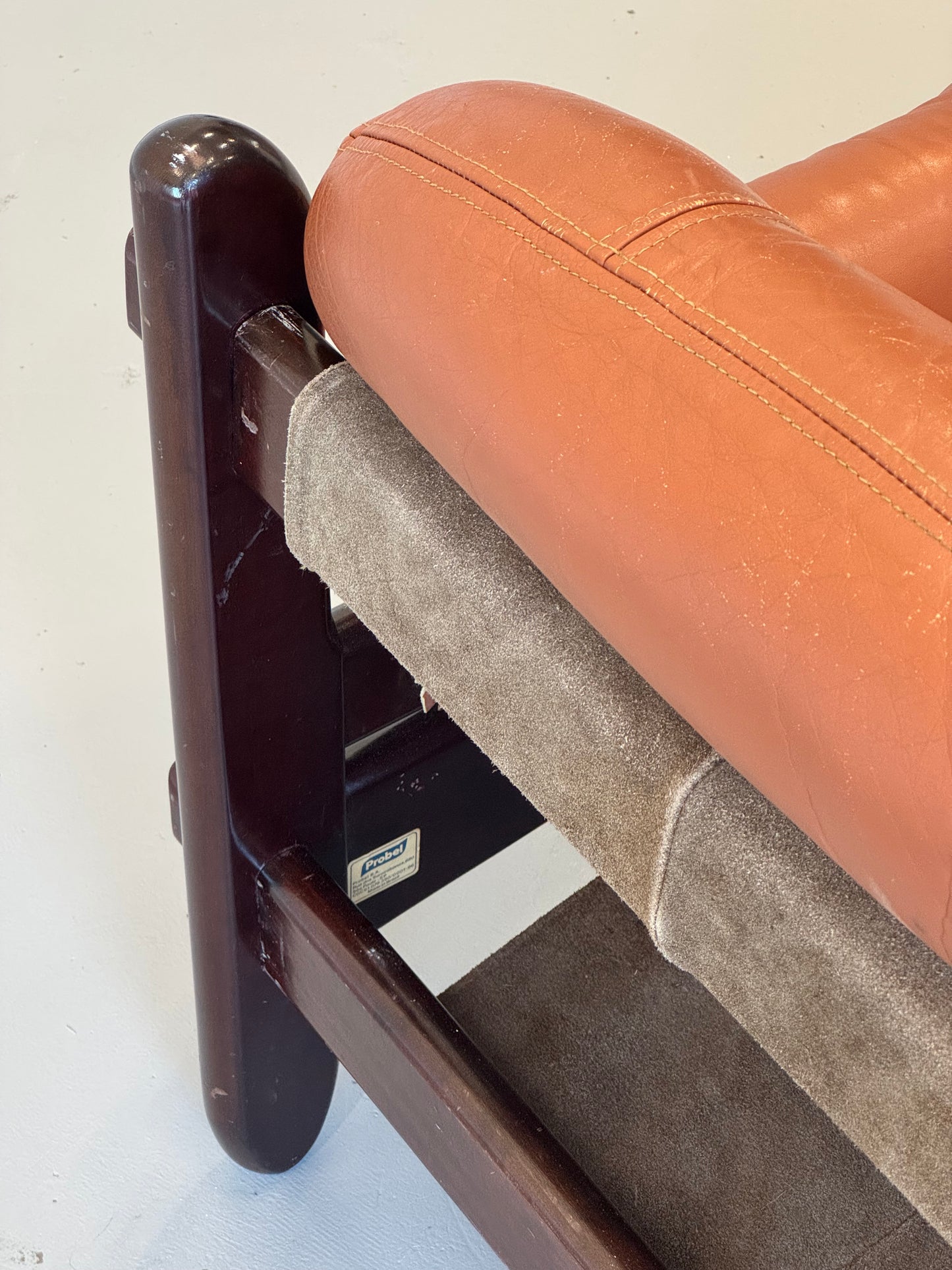 1970s Sofa by Jean Gillon for Probel, completely original.