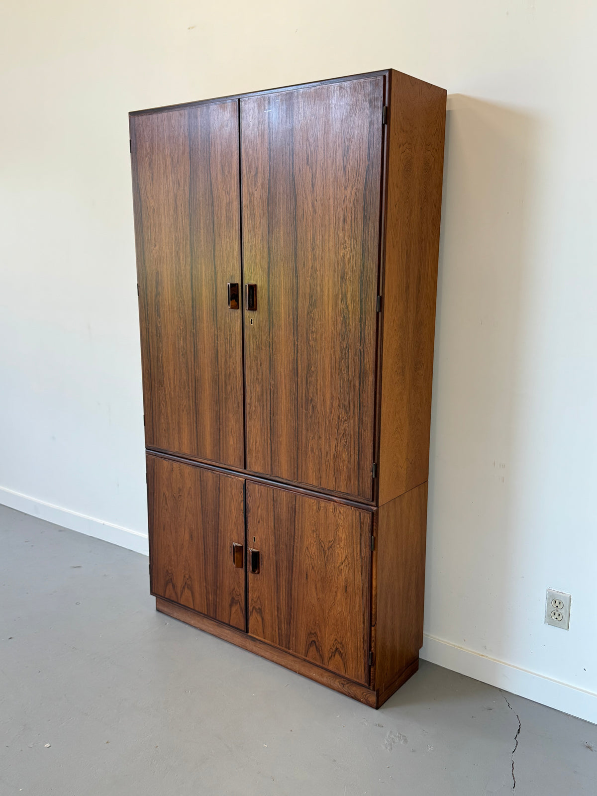 1960s Modular Cabinet by Børge Mogensen for Søborg Møbelfabrik in rosewood