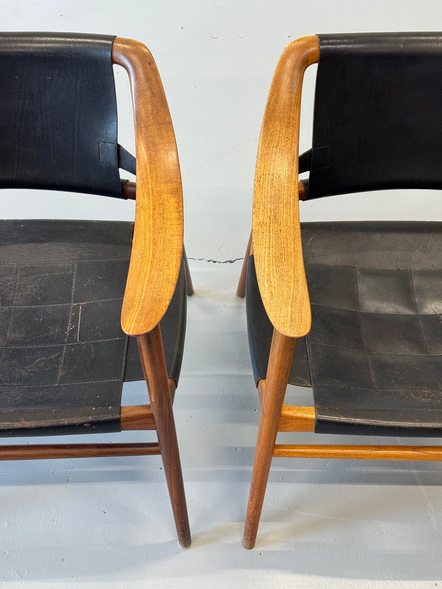 1950s "Bambi" Lounge Chairs Model 56 by Rastad & Relling