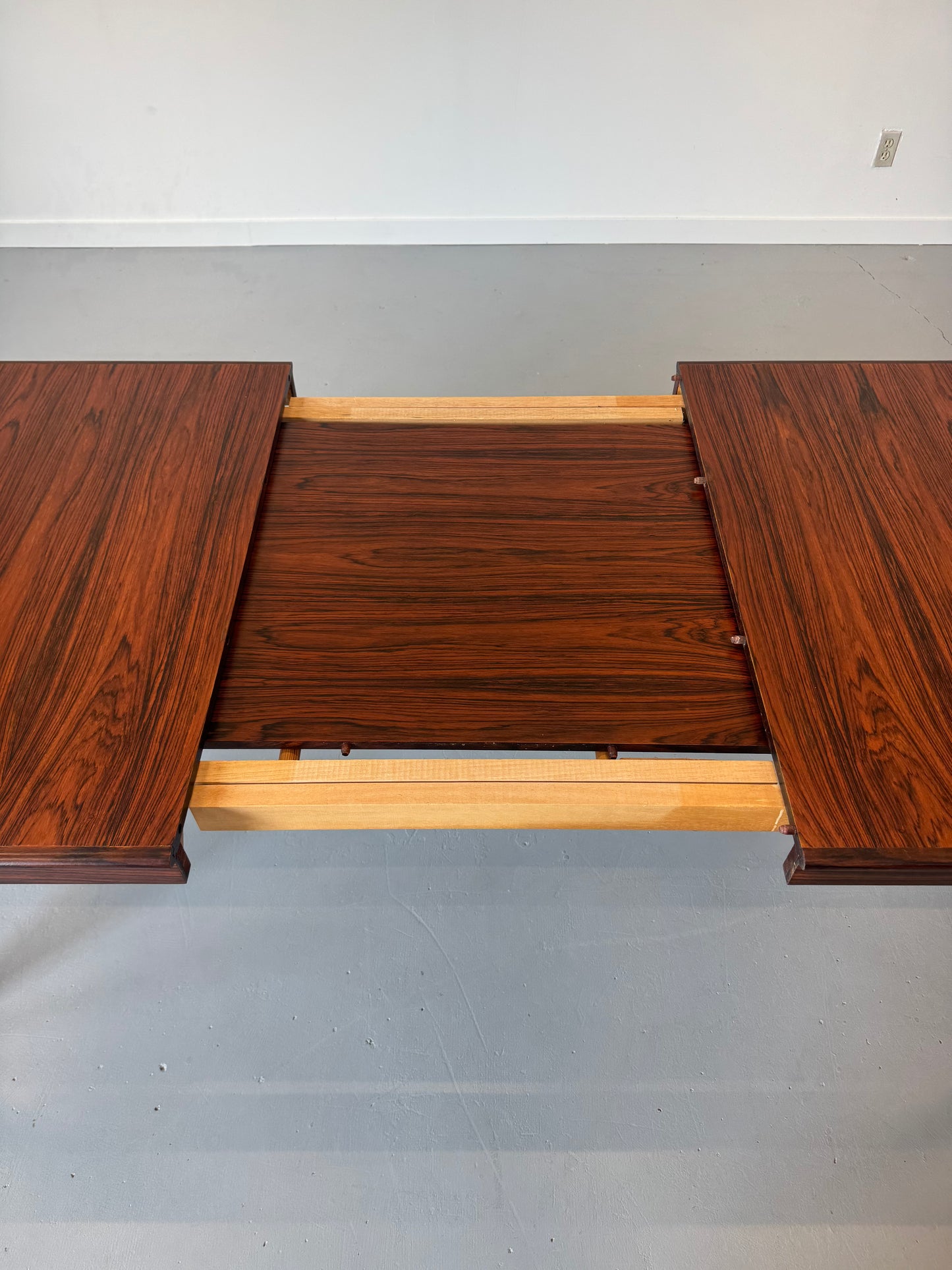 1960s H.W. Klein Extendable Dining Table for Bramin in Rosewood