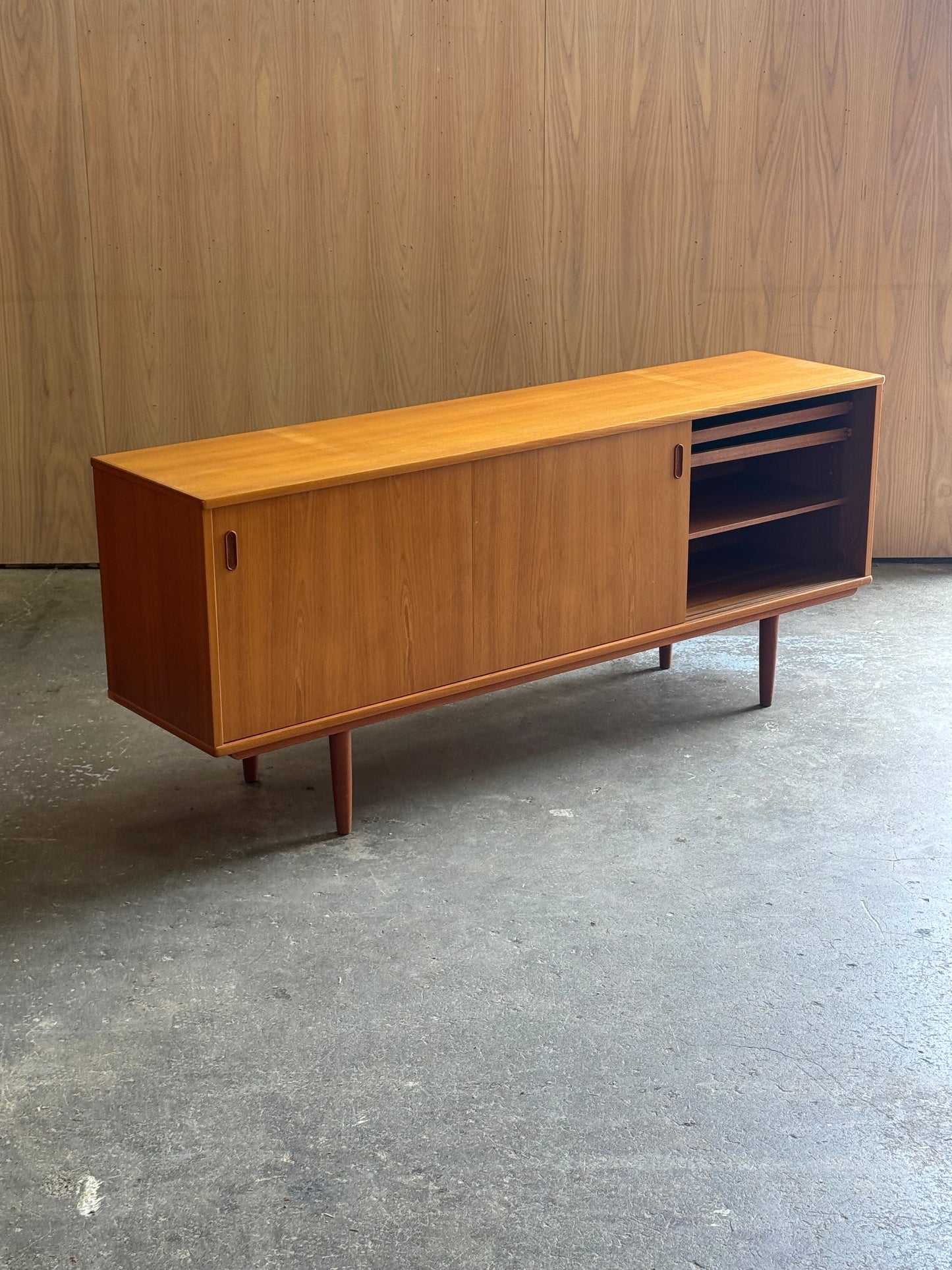 1960s Danish credenza by Dyrlund in teak