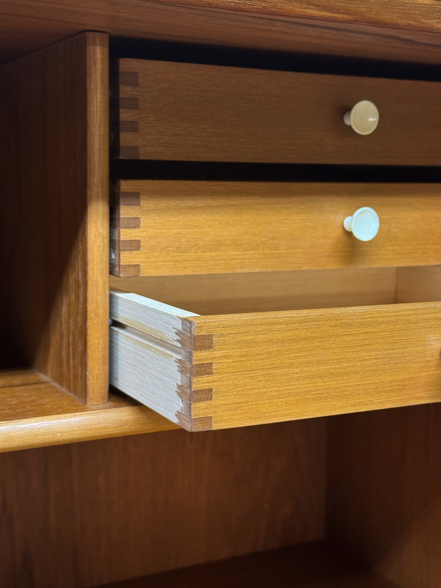 1960s Freestanding Shelving System by Fredrick Kayser in Norwegian Teak