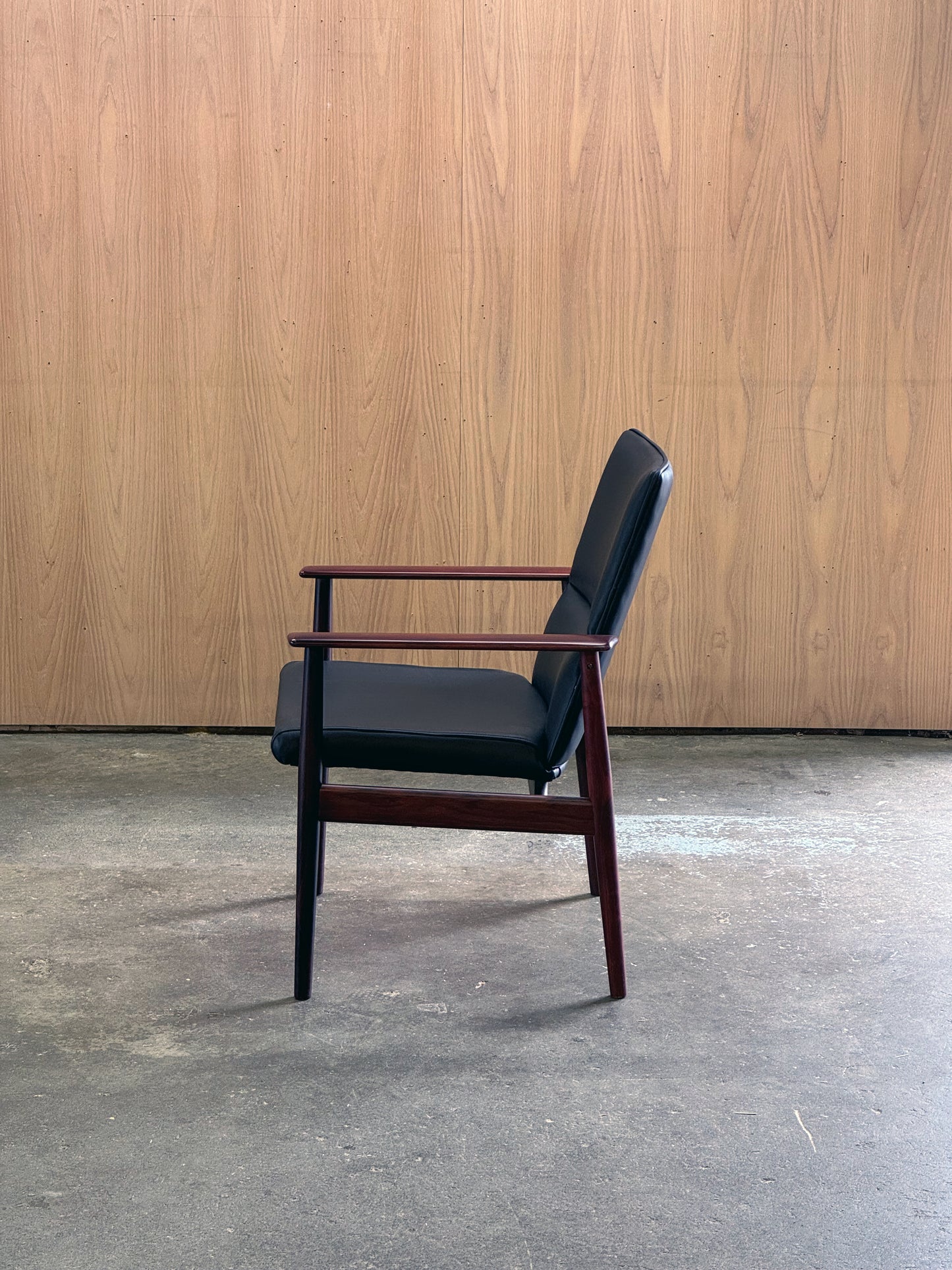 1960s pair of Occasional chairs by Arne Vodder for Sibast in Brazilian rosewood