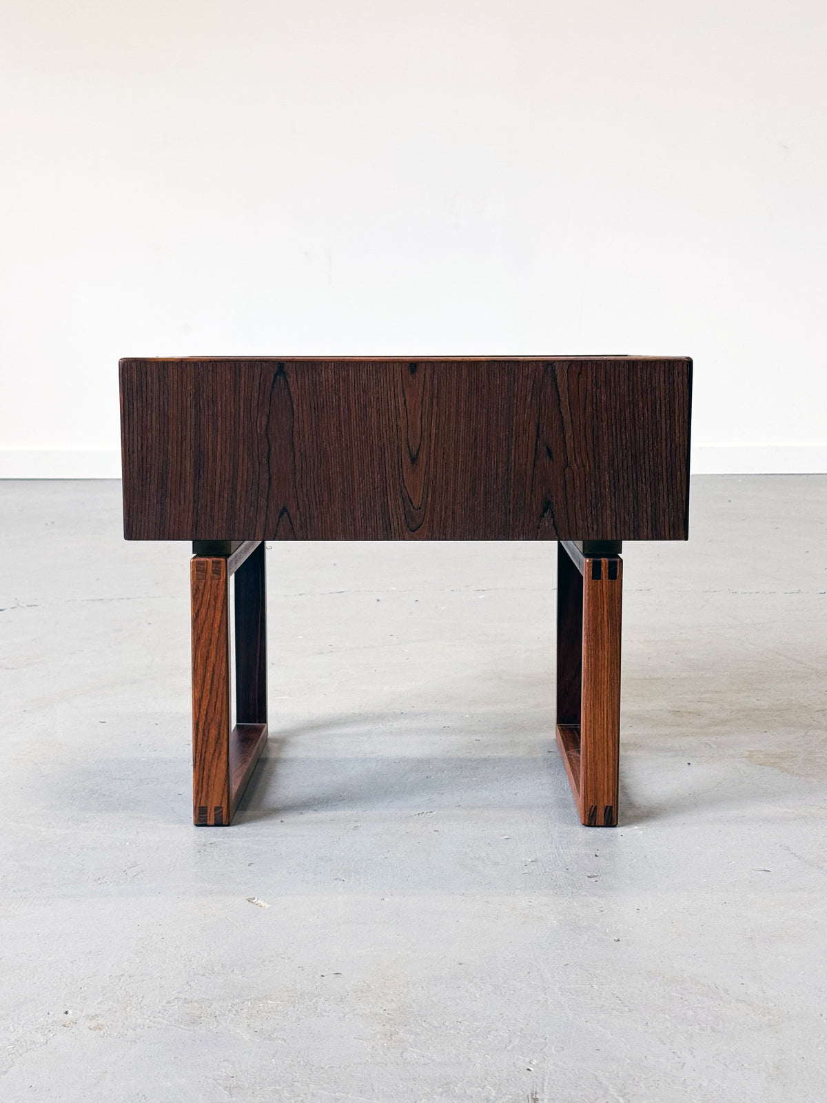 1960s Planter Table by Kai Kristiansen for Salin Mobler in teak and rosewood