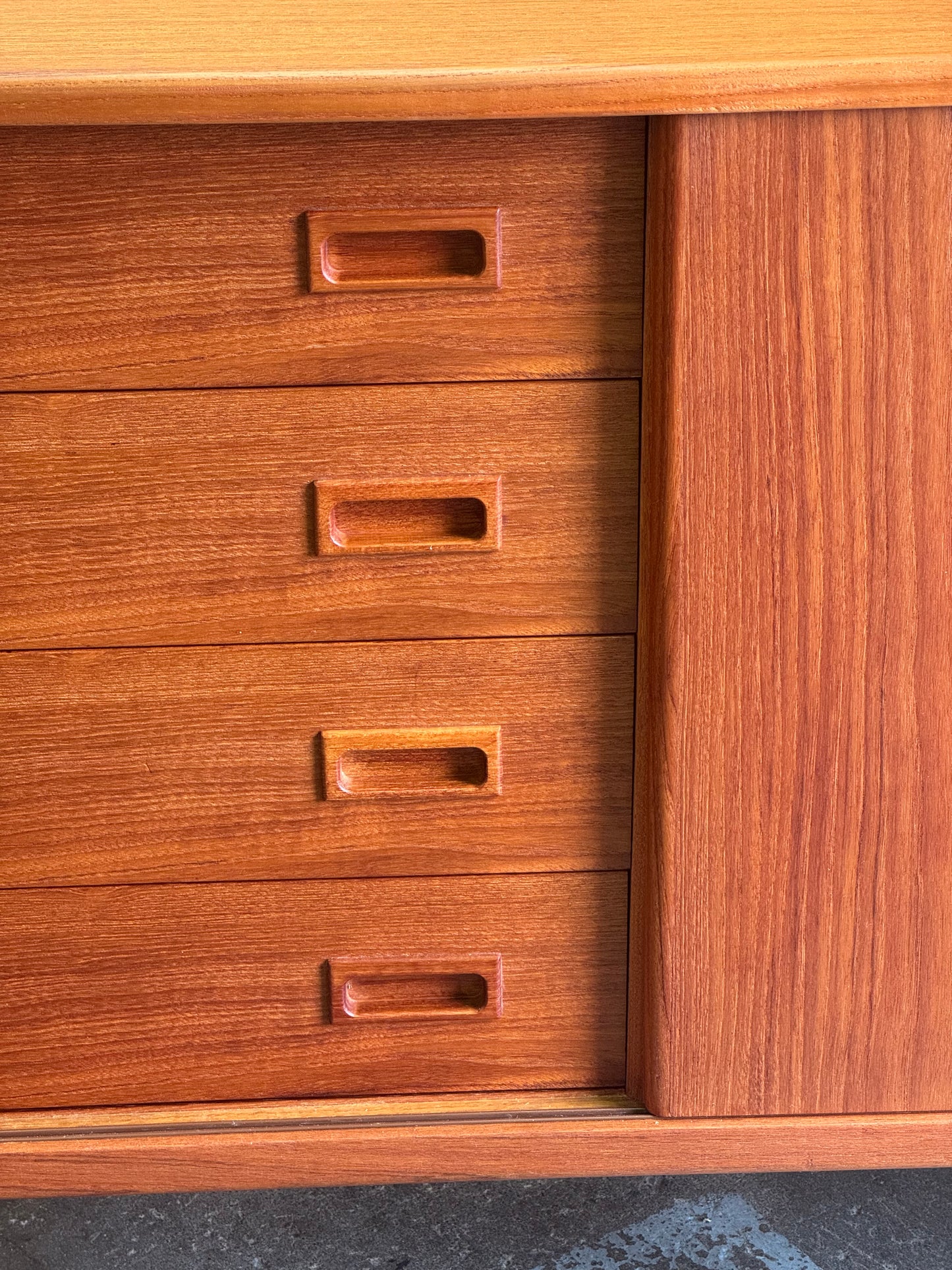 1960s Credenza by Jydsk Møbelindustri in teak