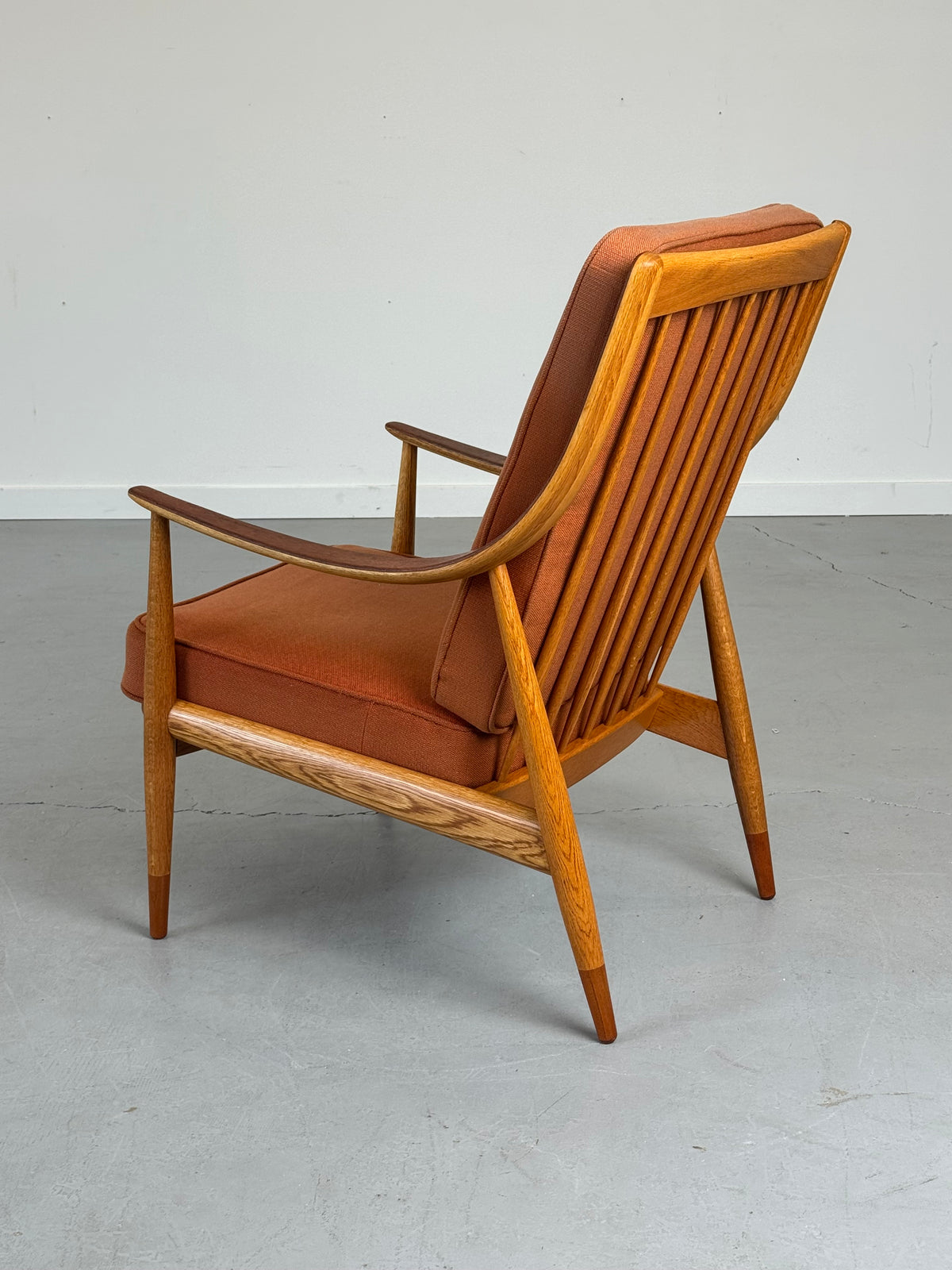 1950s Peter Hvidt & Orla Mølgaard-Nielsen FD 145 Lounge Chair for France & Daverkosen.