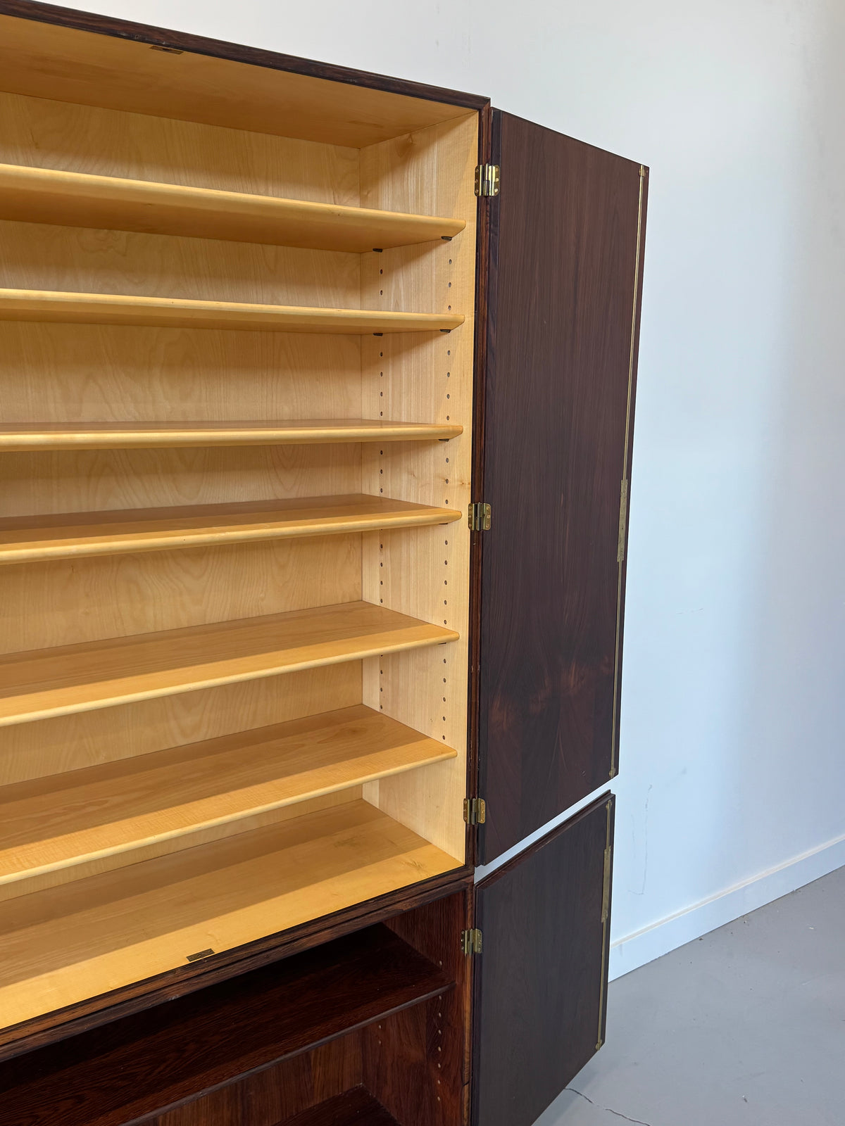 1960s Modular Cabinet by Børge Mogensen for Søborg Møbelfabrik in rosewood