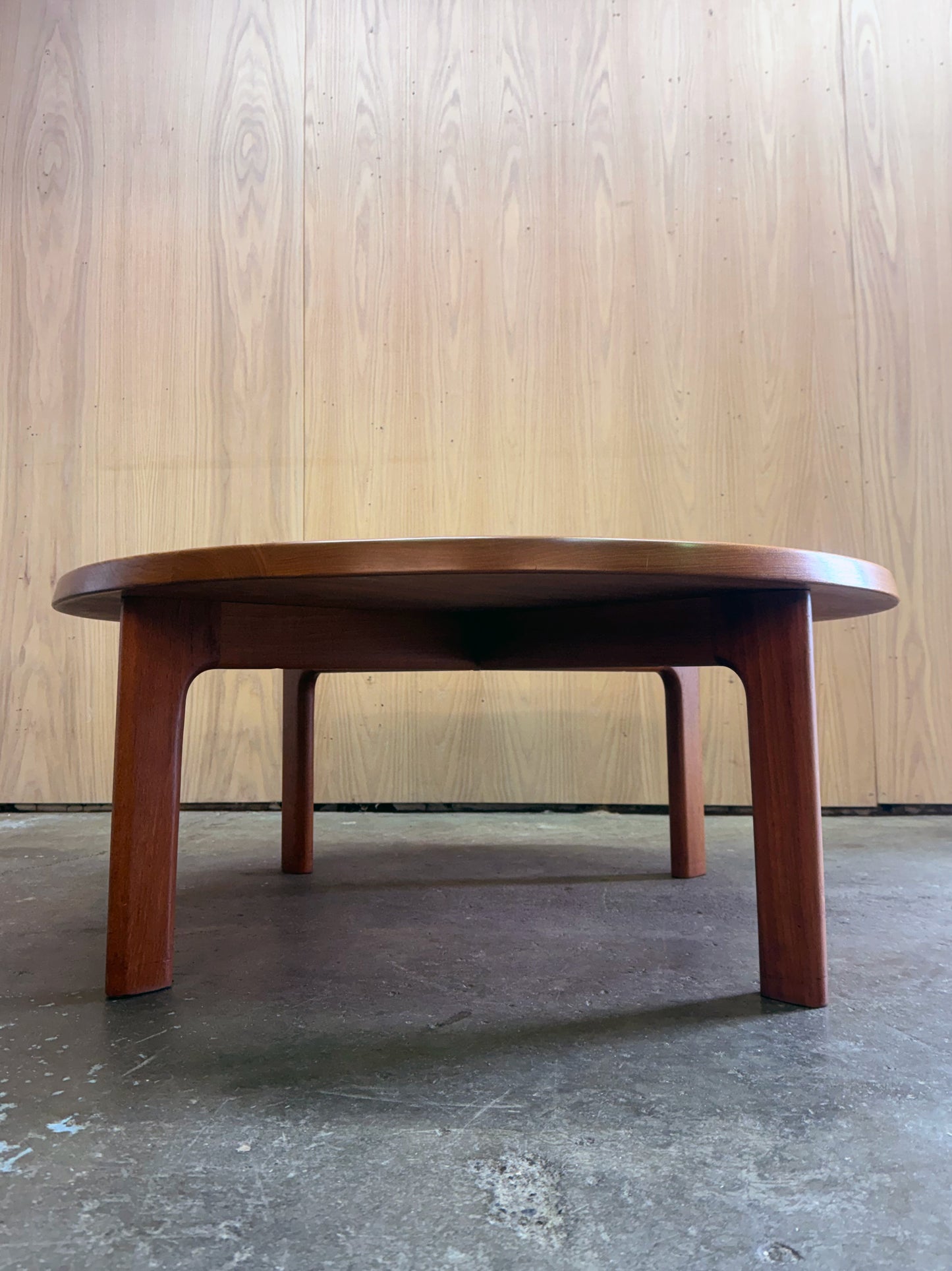 1960s Danish coffee table by Niels Bach in solid teak