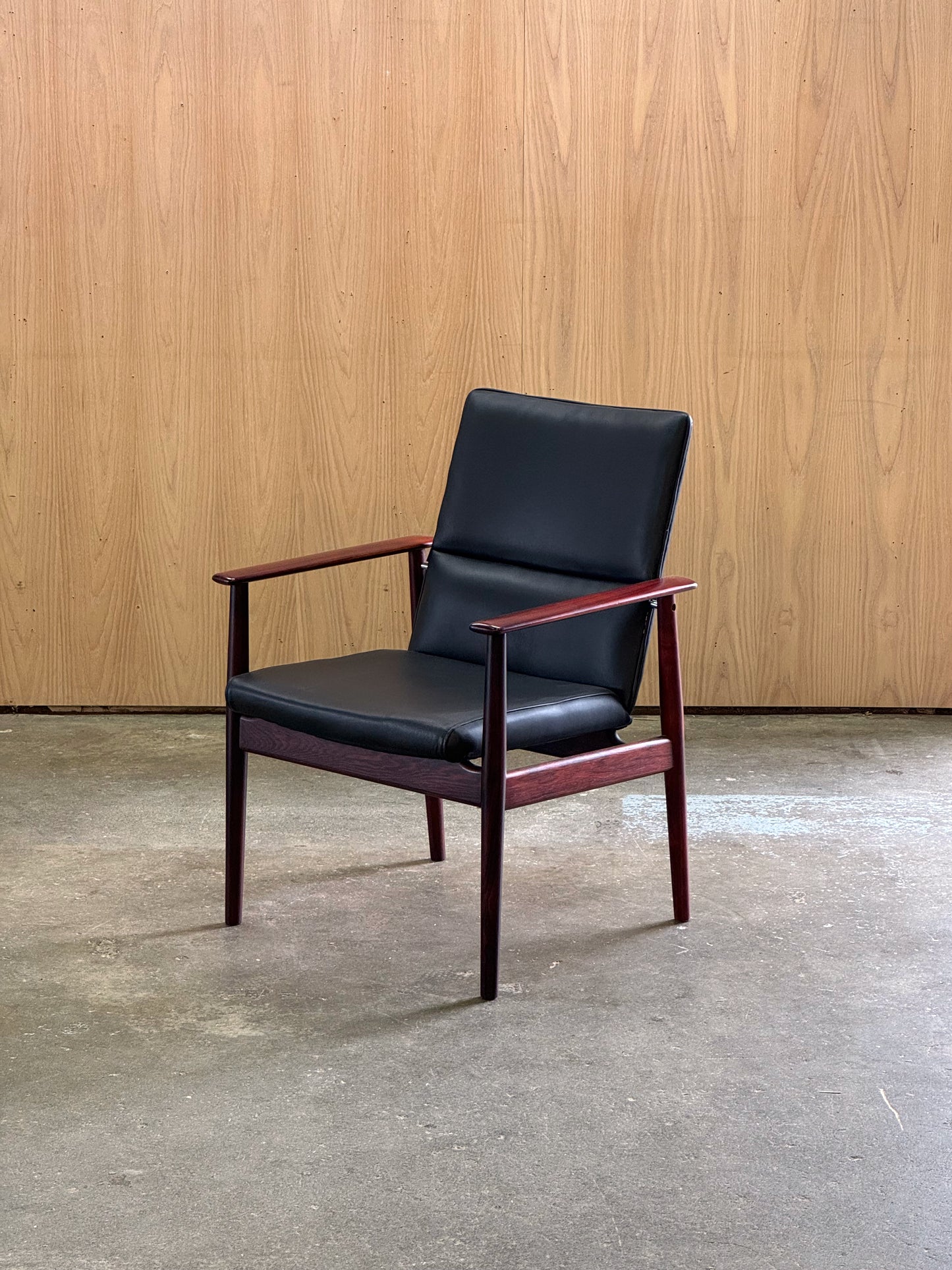 1960s pair of Occasional chairs by Arne Vodder for Sibast in Brazilian rosewood
