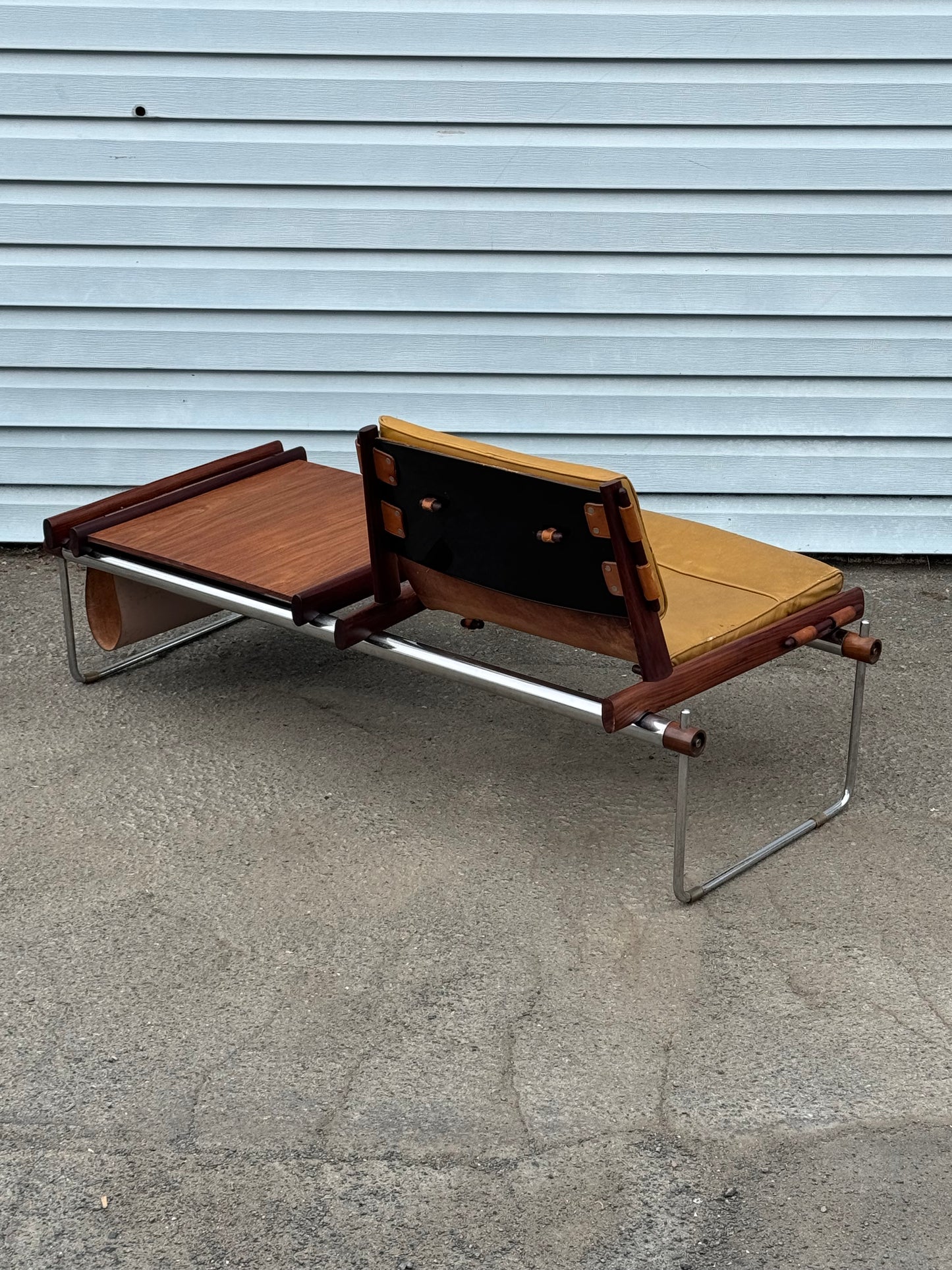 1960s MP-123 Modular Bench by Percival Lafer for Lafer, Completely Original