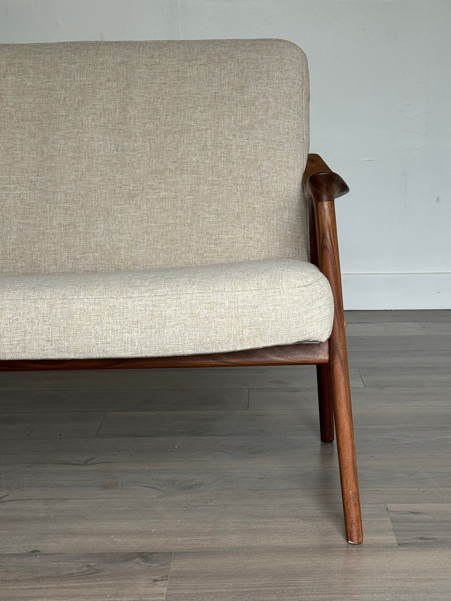 1960s Klarinett Loveseat by Adolf Relling & Rolf Rastad for Gustav Bahus in Solid Teak