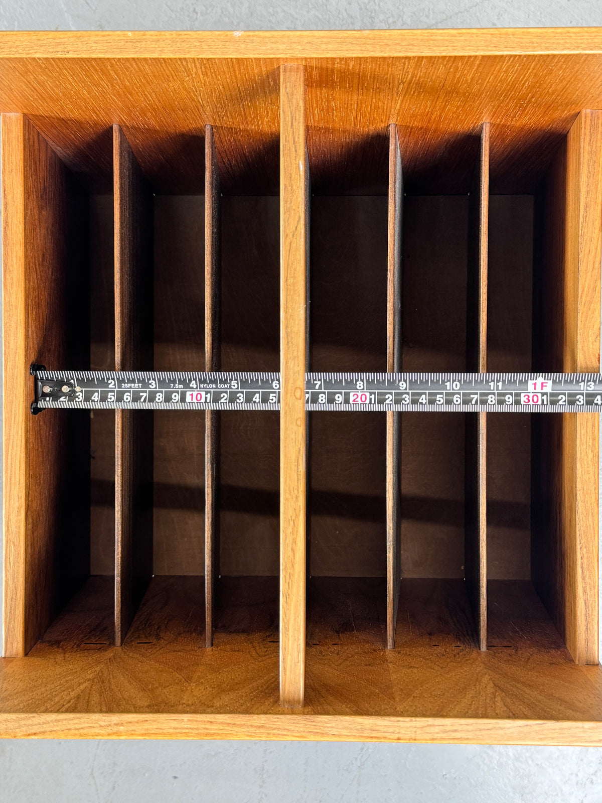1960s Rolf Hesland Record Caddy for Bruksbo by Bagn Møbelindustri, Norway.