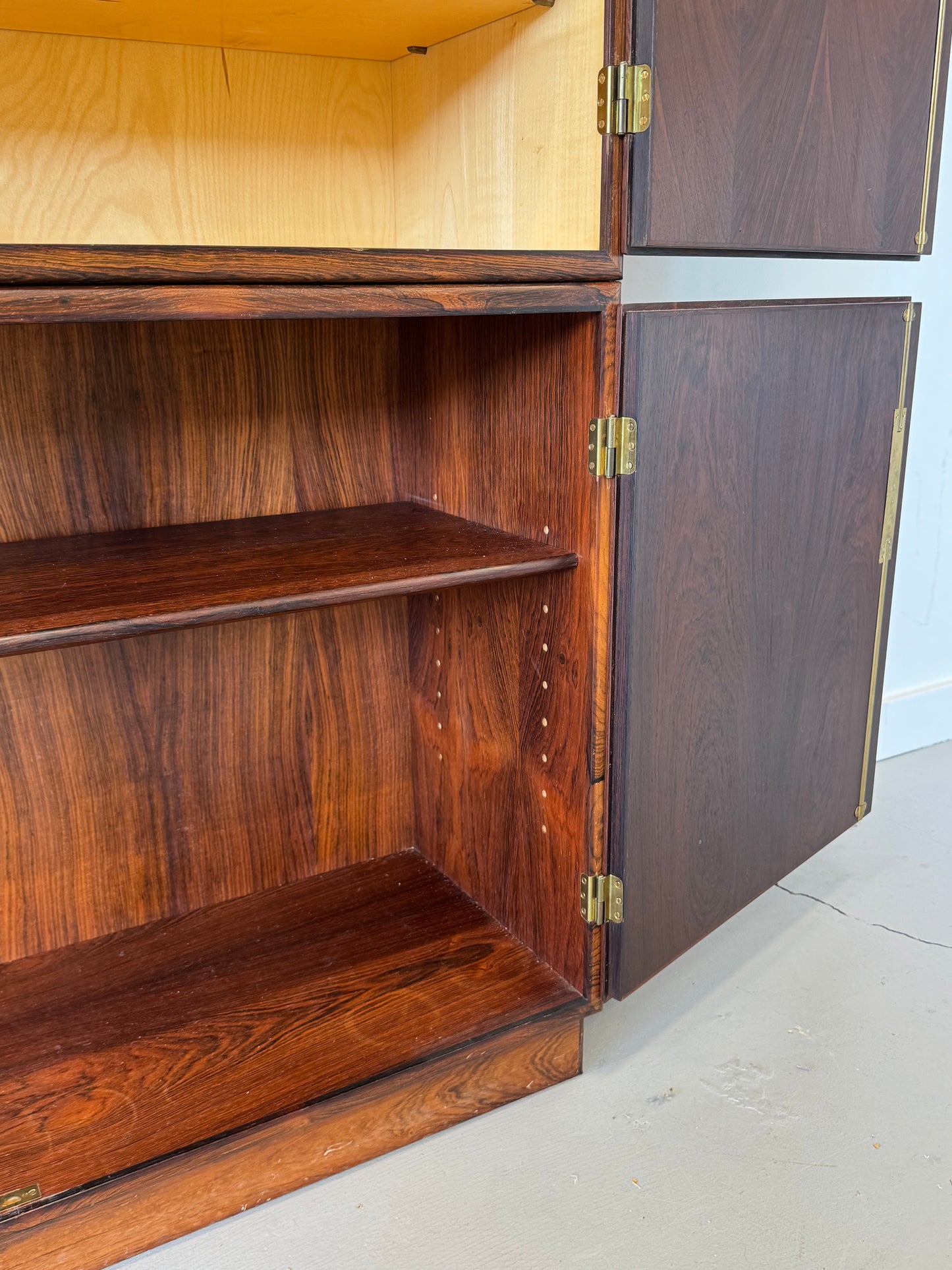 1960s Modular Cabinet by Børge Mogensen for Søborg Møbelfabrik in rosewood