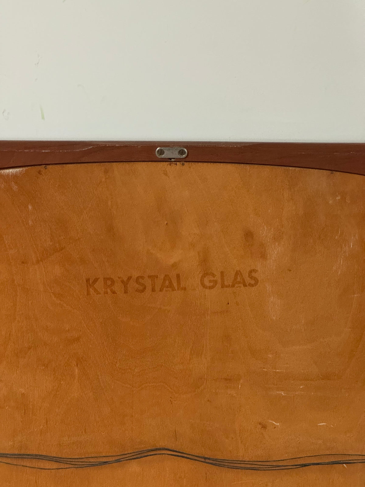 1960s Large Wall Mirror by Aksel Kjersgaard in solid teak