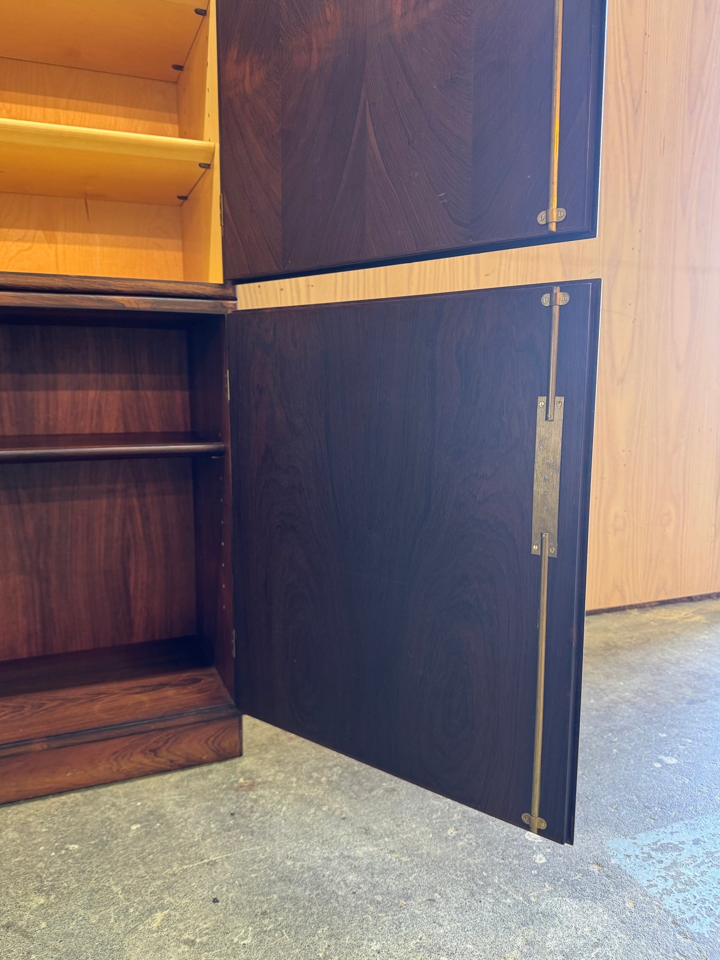 1960s Modular Cabinet by Børge Mogensen for Søborg Møbelfabrik in rosewood