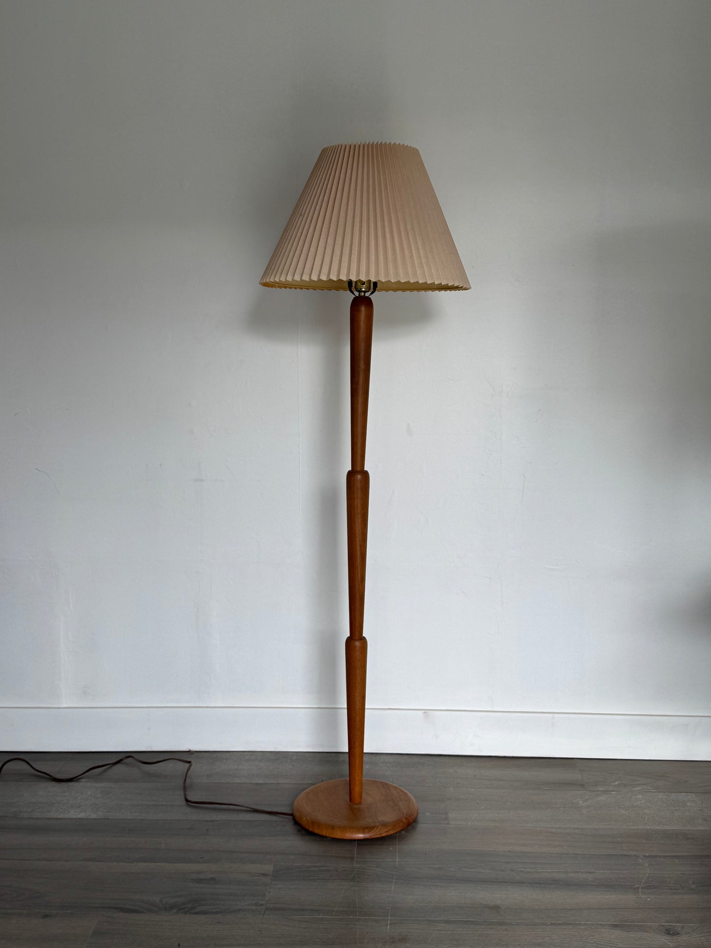 1960s Danish Modern Teak Floor Lamp