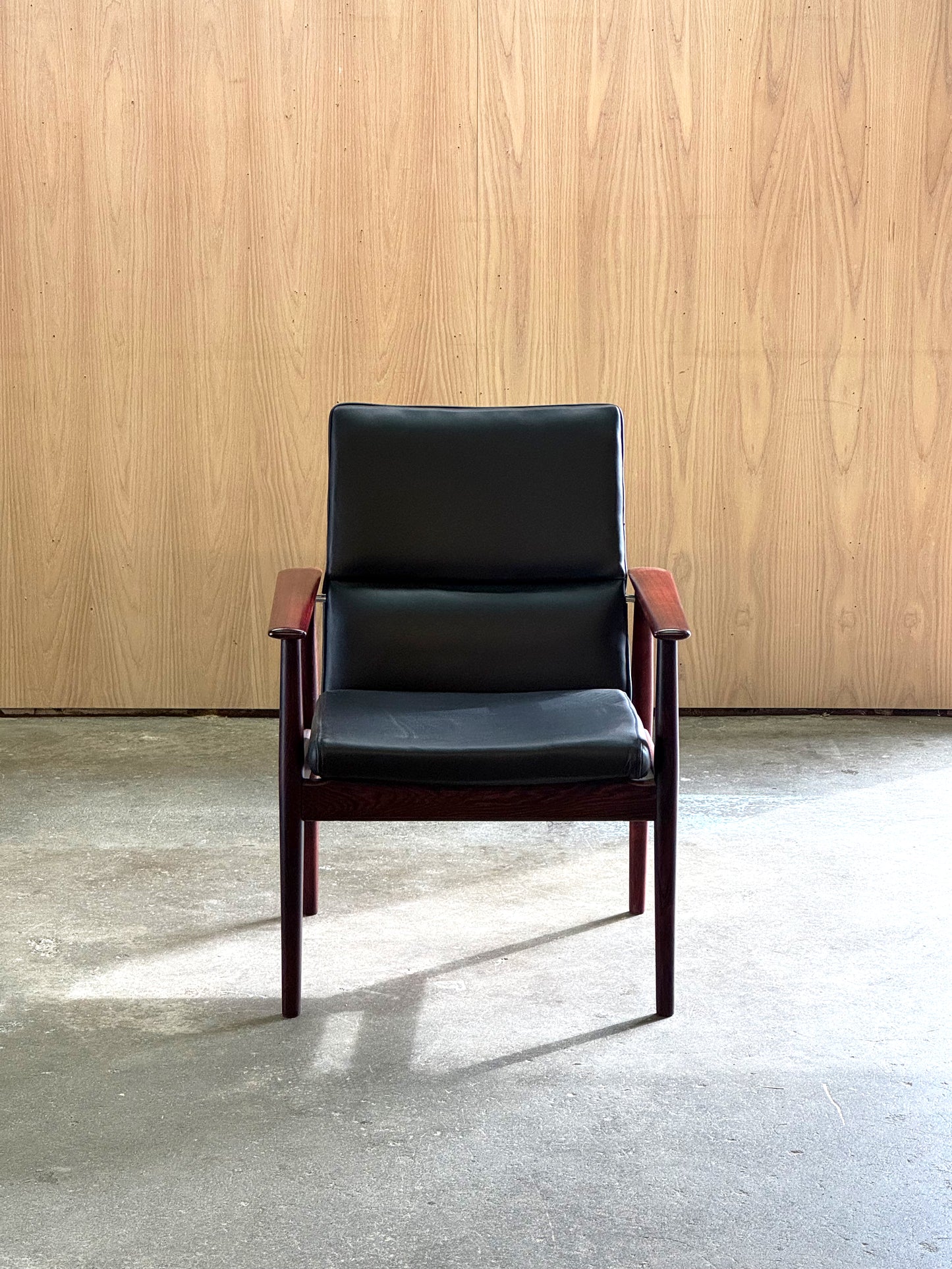 1960s pair of Occasional chairs by Arne Vodder for Sibast in Brazilian rosewood