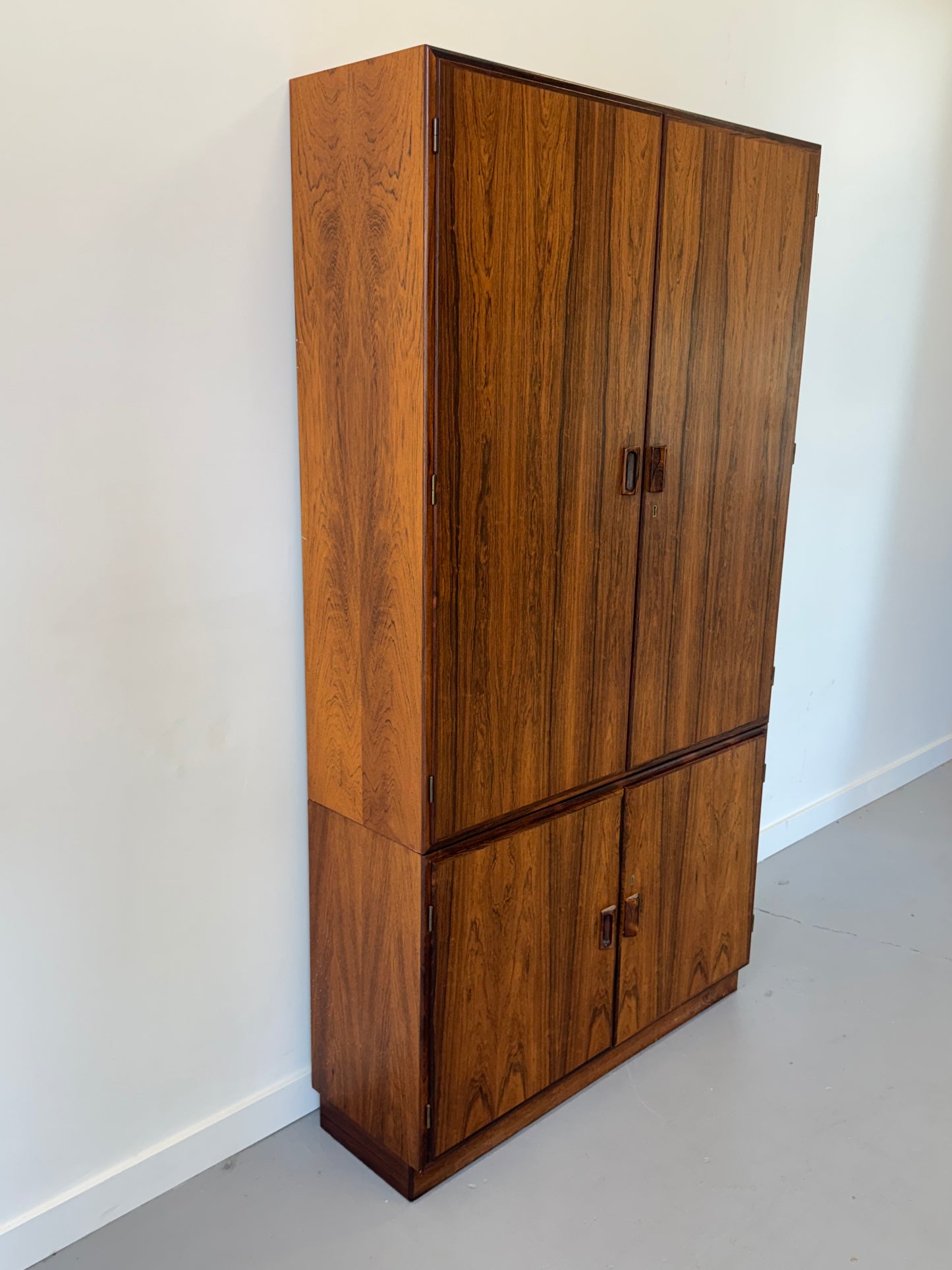 1960s Modular Cabinet by Børge Mogensen for Søborg Møbelfabrik in rosewood