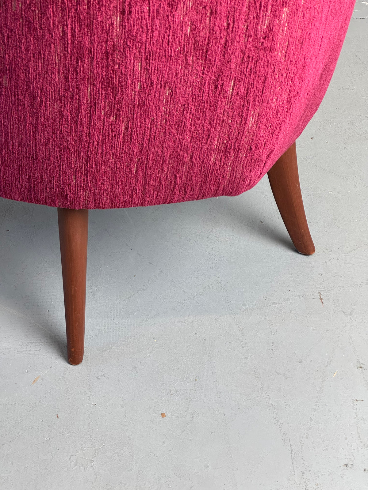 1960s Kroehler “Avant” Lounge Chair in Patterned Upholstery, USA.