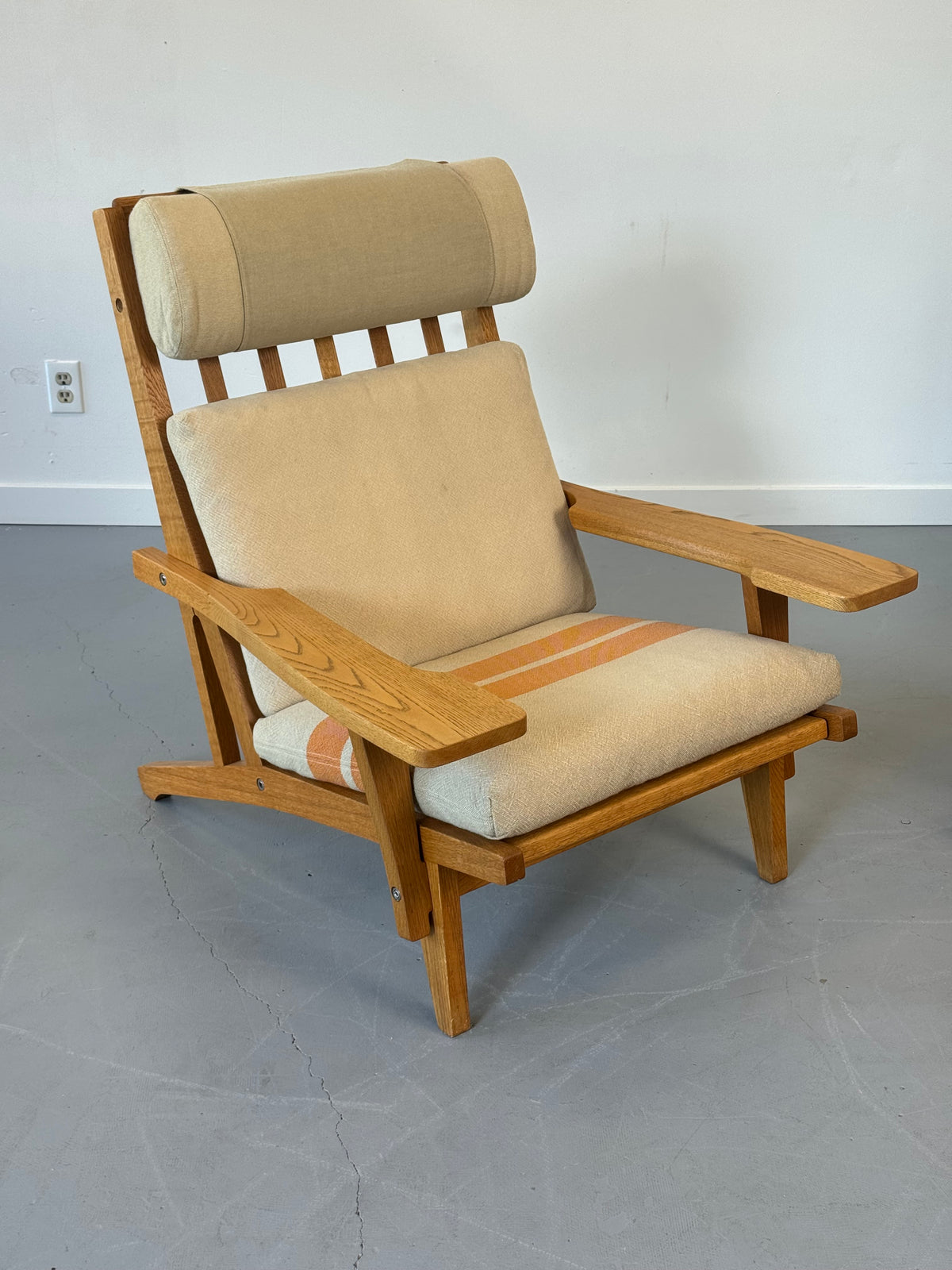 1960s GE-375 Modular Seating System by Hans J. Wegner for Getama in oak.