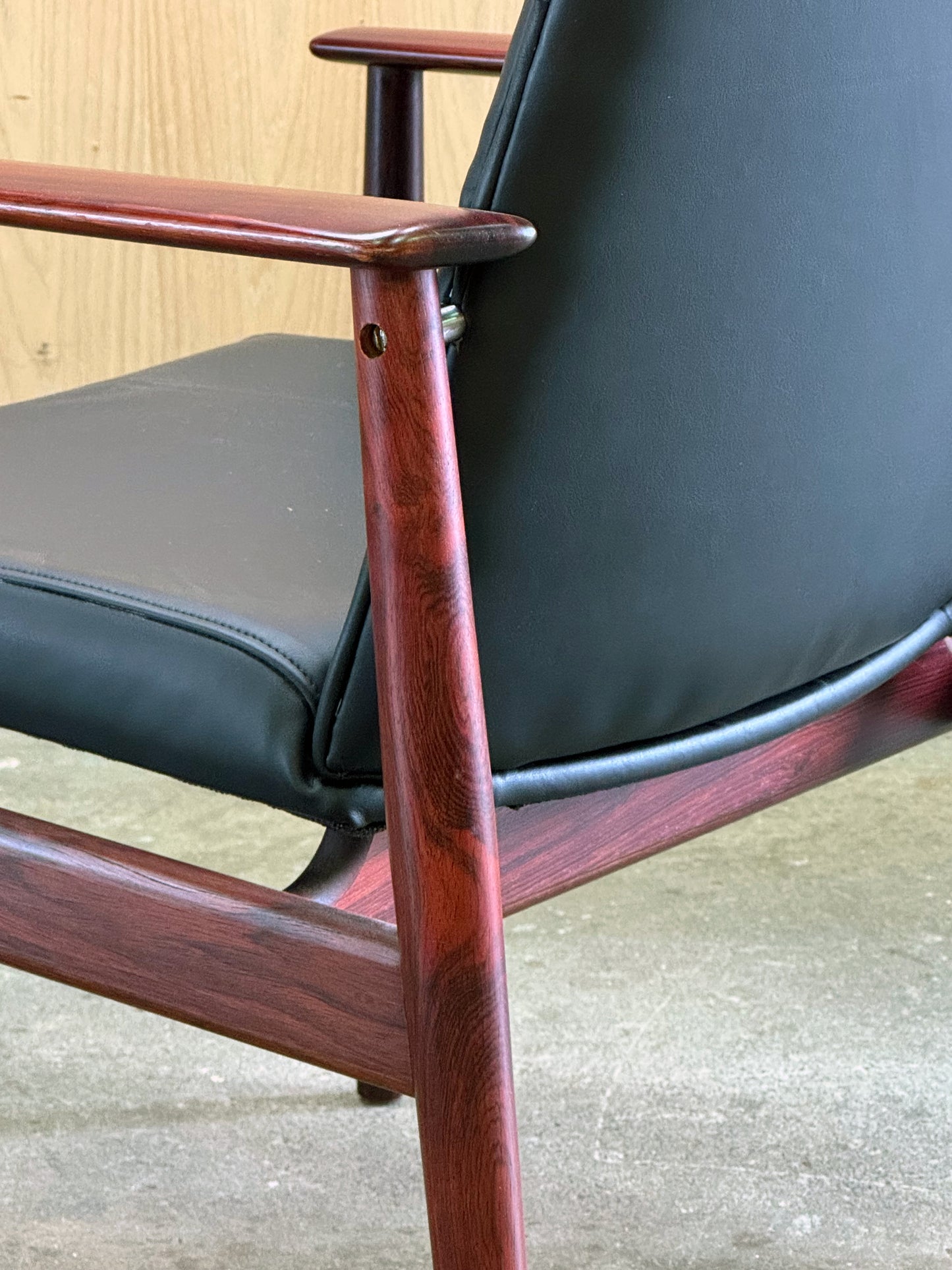 1960s pair of Occasional chairs by Arne Vodder for Sibast in Brazilian rosewood