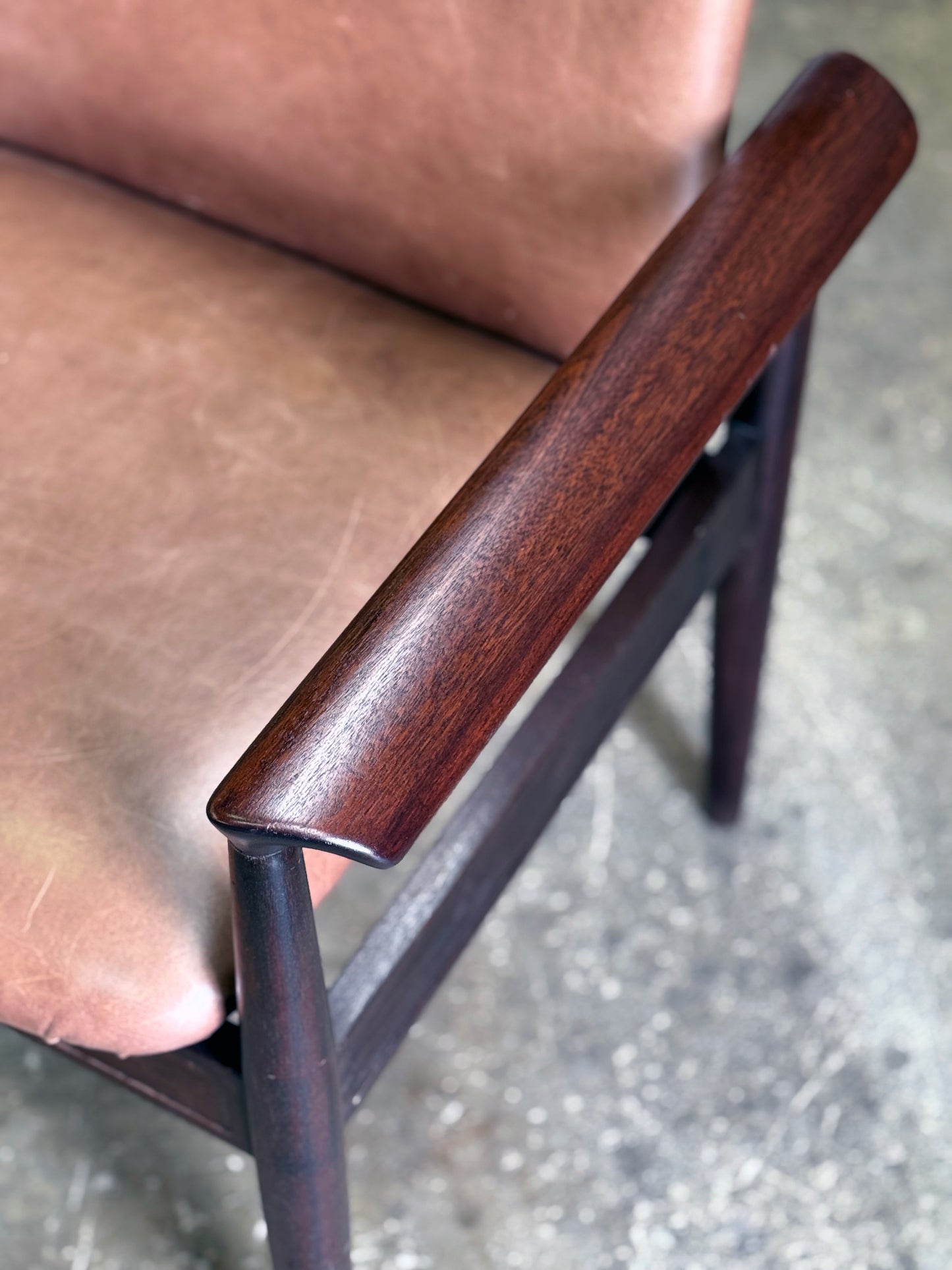 1970s Diplomat chair by Finn Juhl for Cado
