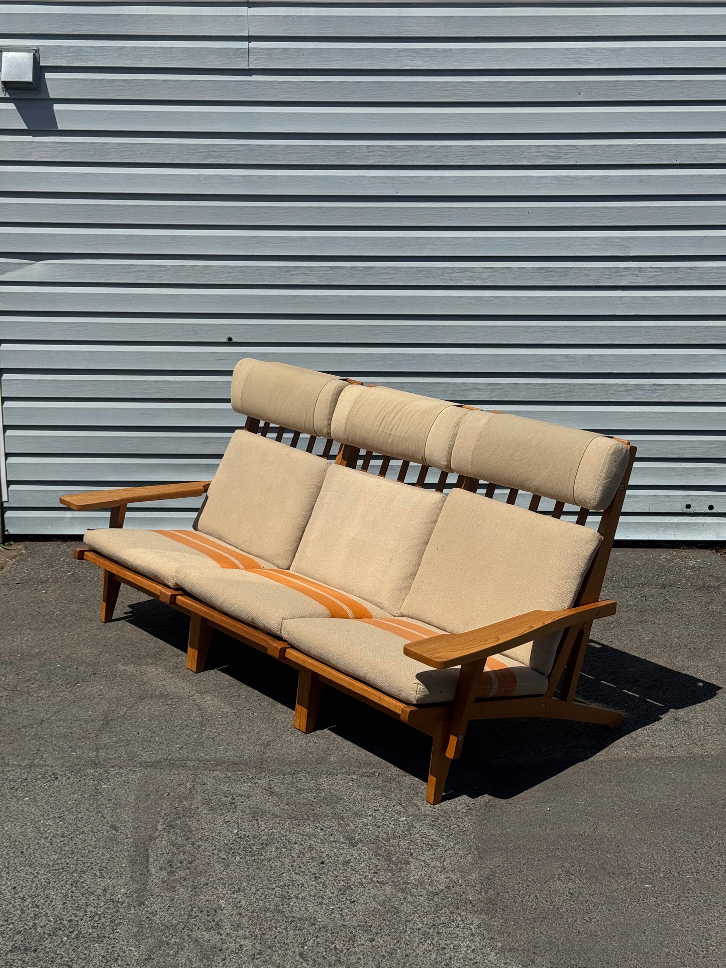 1960s GE-375 Modular Seating System by Hans J. Wegner for Getama in oak