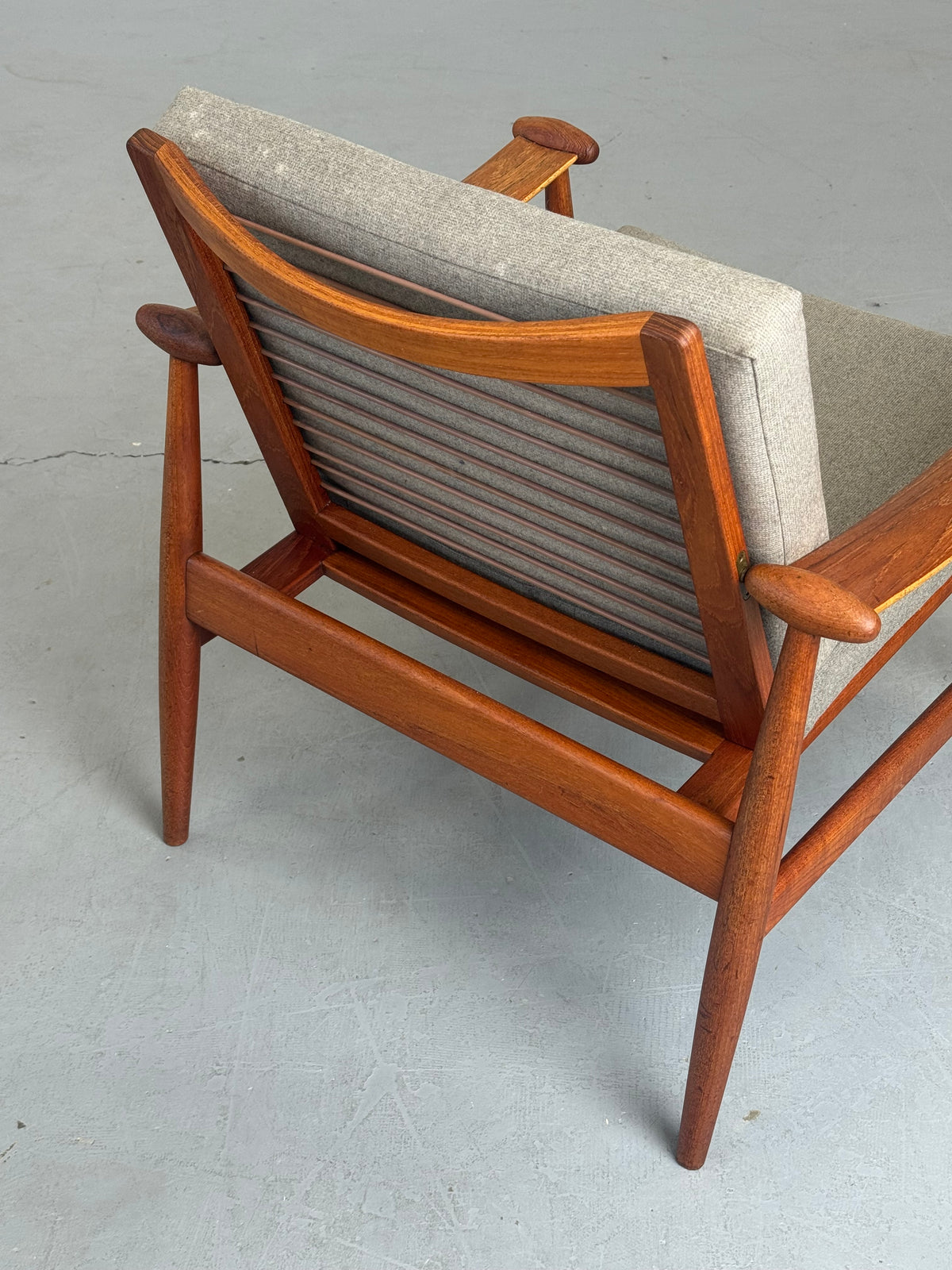 1950s Finn Juhl FD 133 “Spade Chair” for France & Daverkosen in Teak.