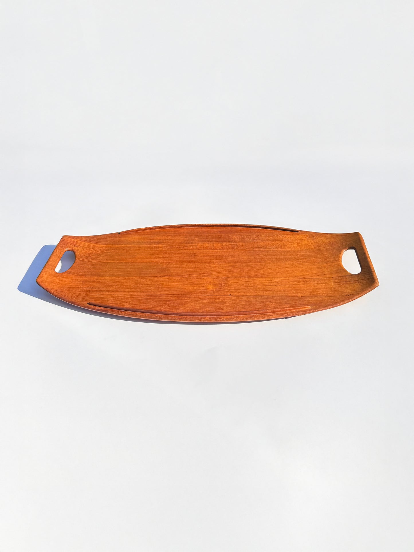 1960s Surfboard Tray by Jens Quistgaard for Dansk in teak