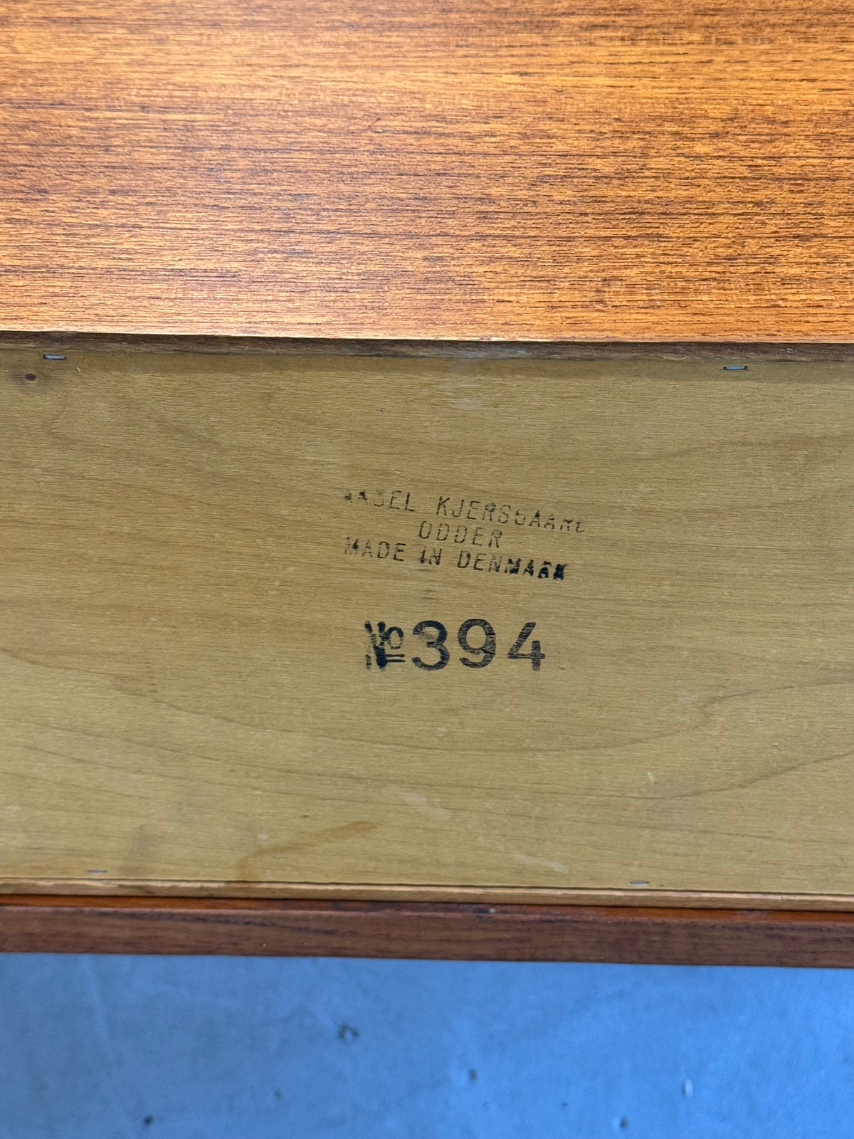 1960s Danish Teak Model 394 Credenza Console by Aksel Kjersgaard