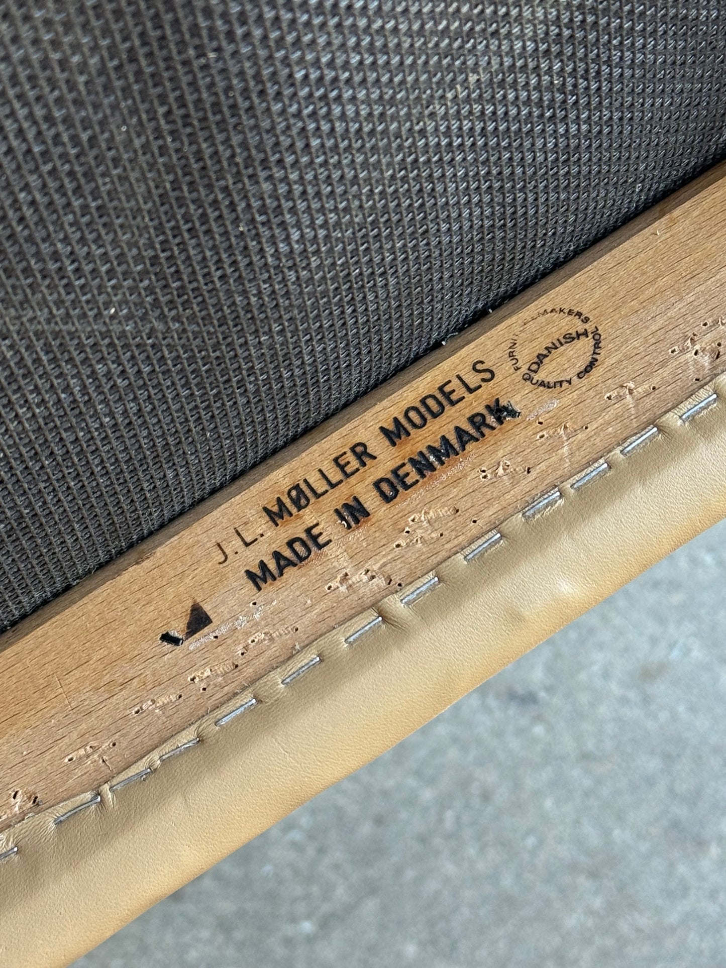 1970s Model 83 Dining Chairs by Niels Otto Møller for J.L. Møllers Møbelfabrik in solid wood and leather