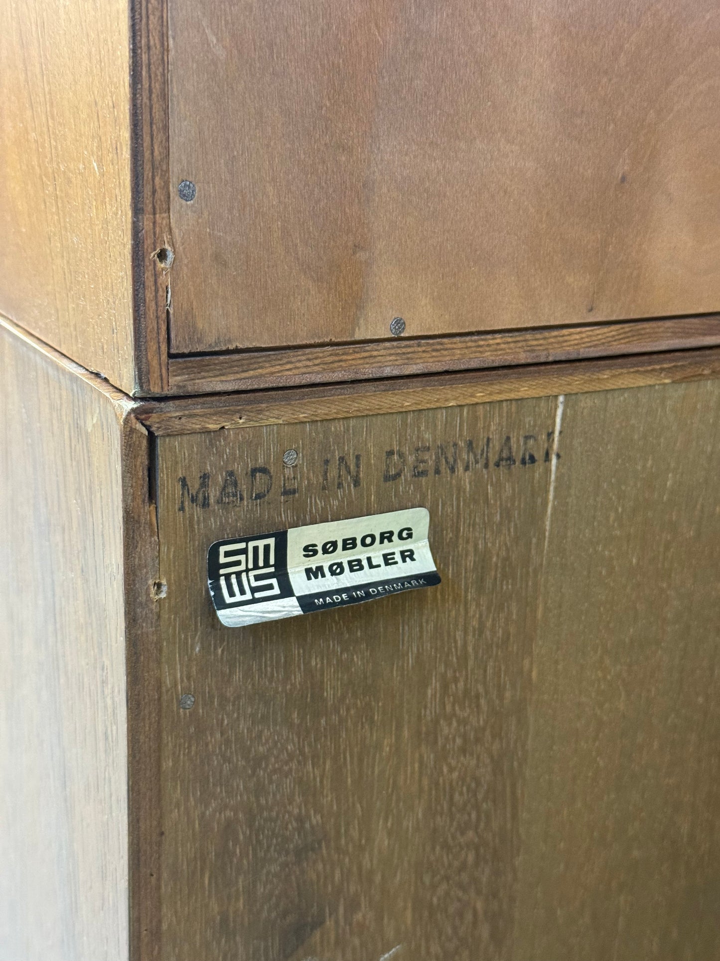 1960s Modular Cabinet by Børge Mogensen for Søborg Møbelfabrik in rosewood