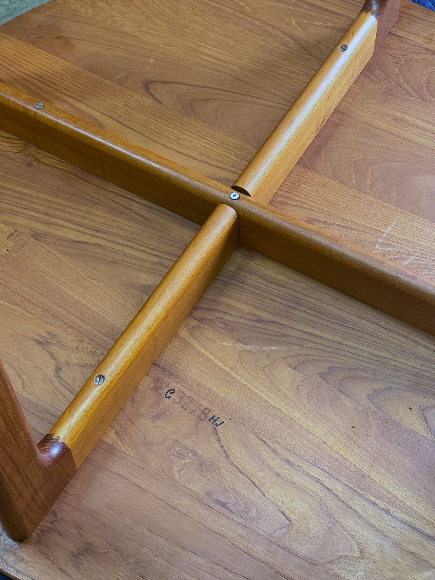 1960s Danish coffee table by Niels Bach in solid teak