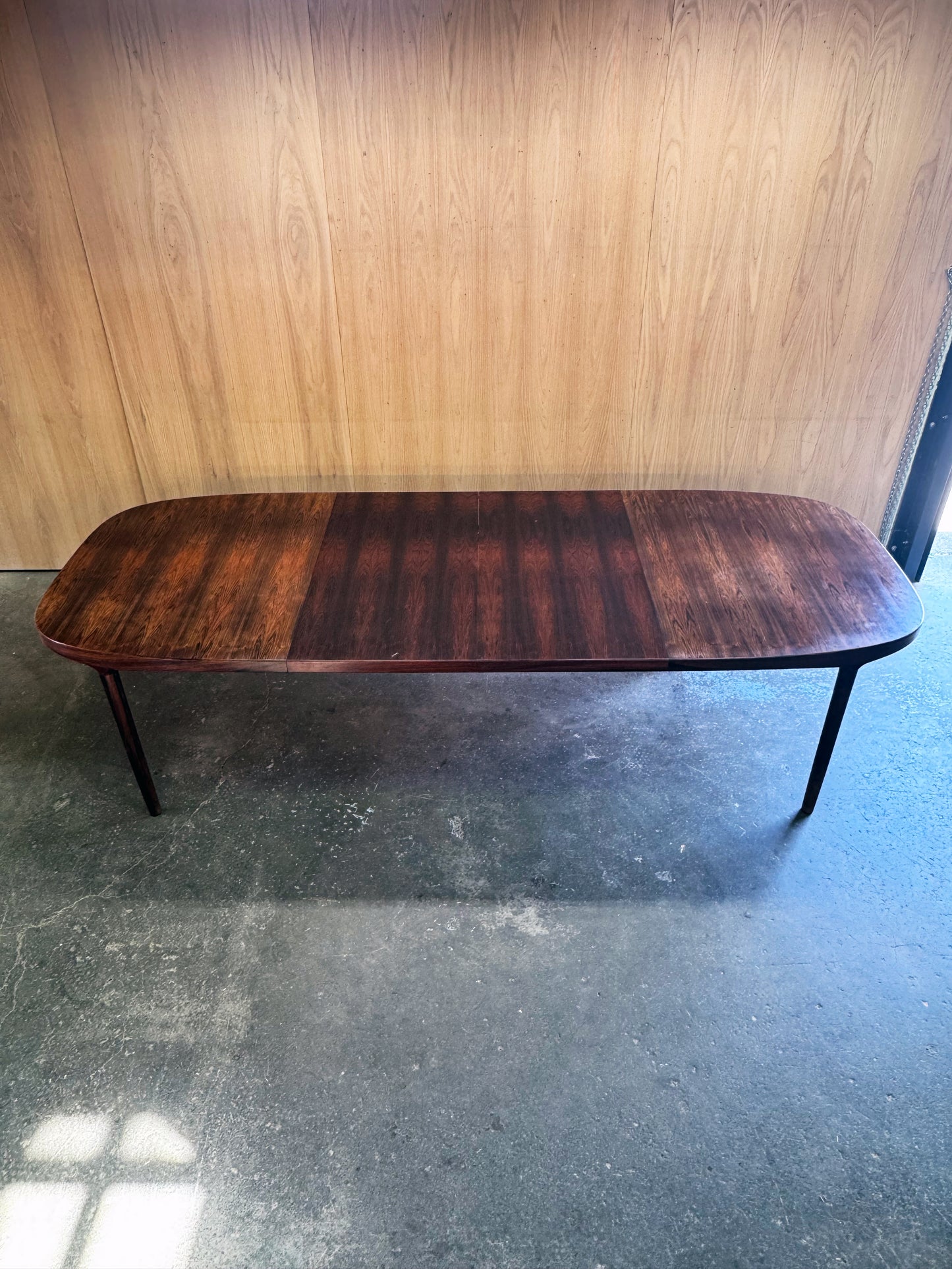 1960s Extending Dining Table by Harry Østergaard for Randers Møbelfabrik in rosewood