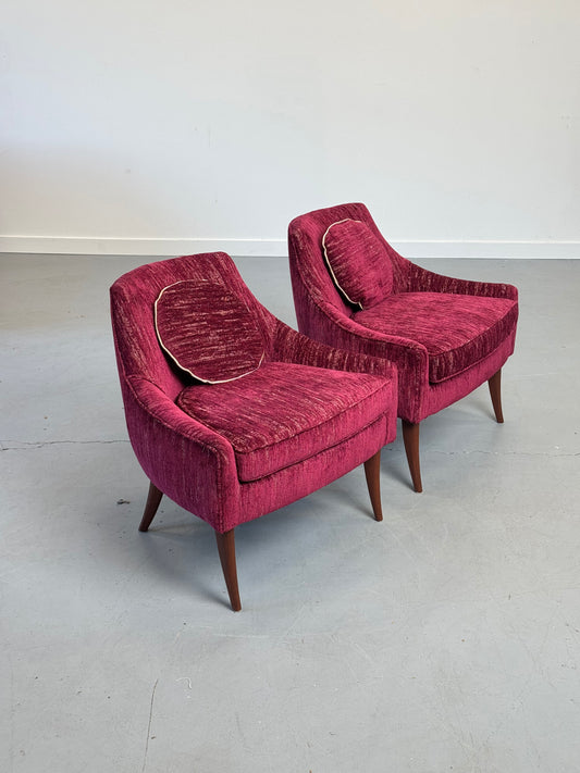 1960s Pair of Kroehler “Avant” Lounge Chairs, USA.