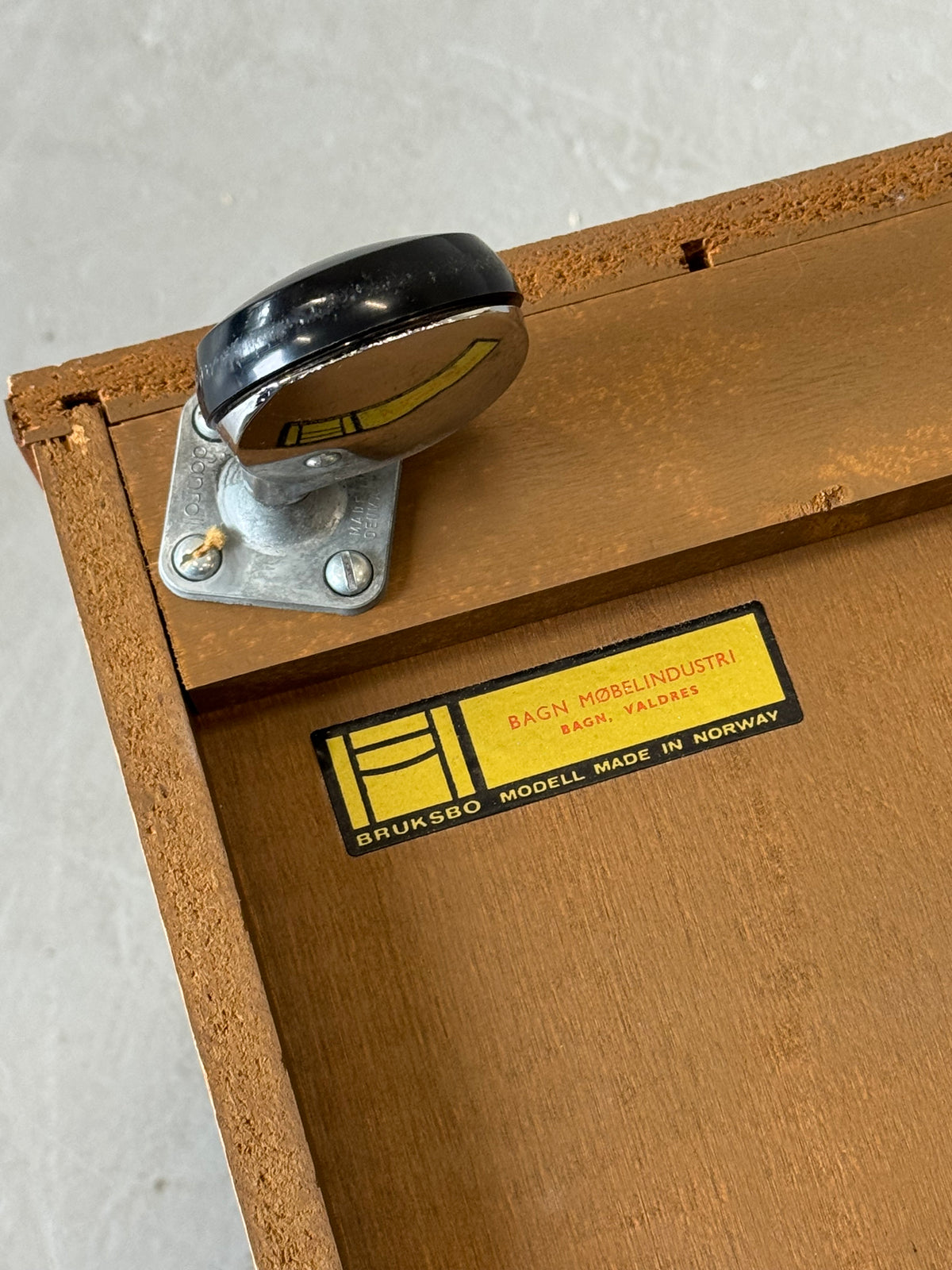 1960s Rolf Hesland Record Caddy for Bruksbo by Bagn Møbelindustri, Norway.
