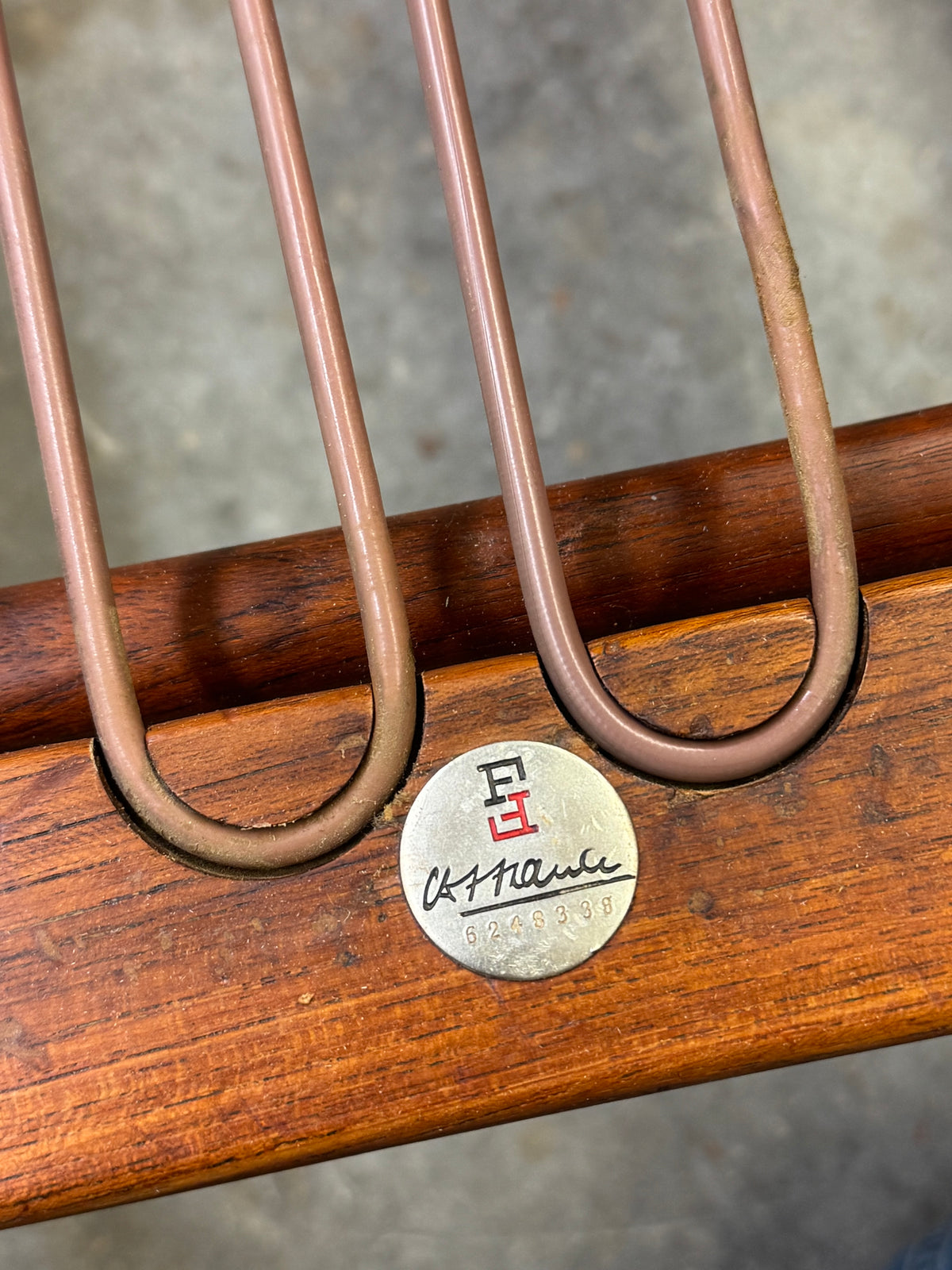 1950s Finn Juhl FD 133 “Spade Chair” for France & Daverkosen in Teak.