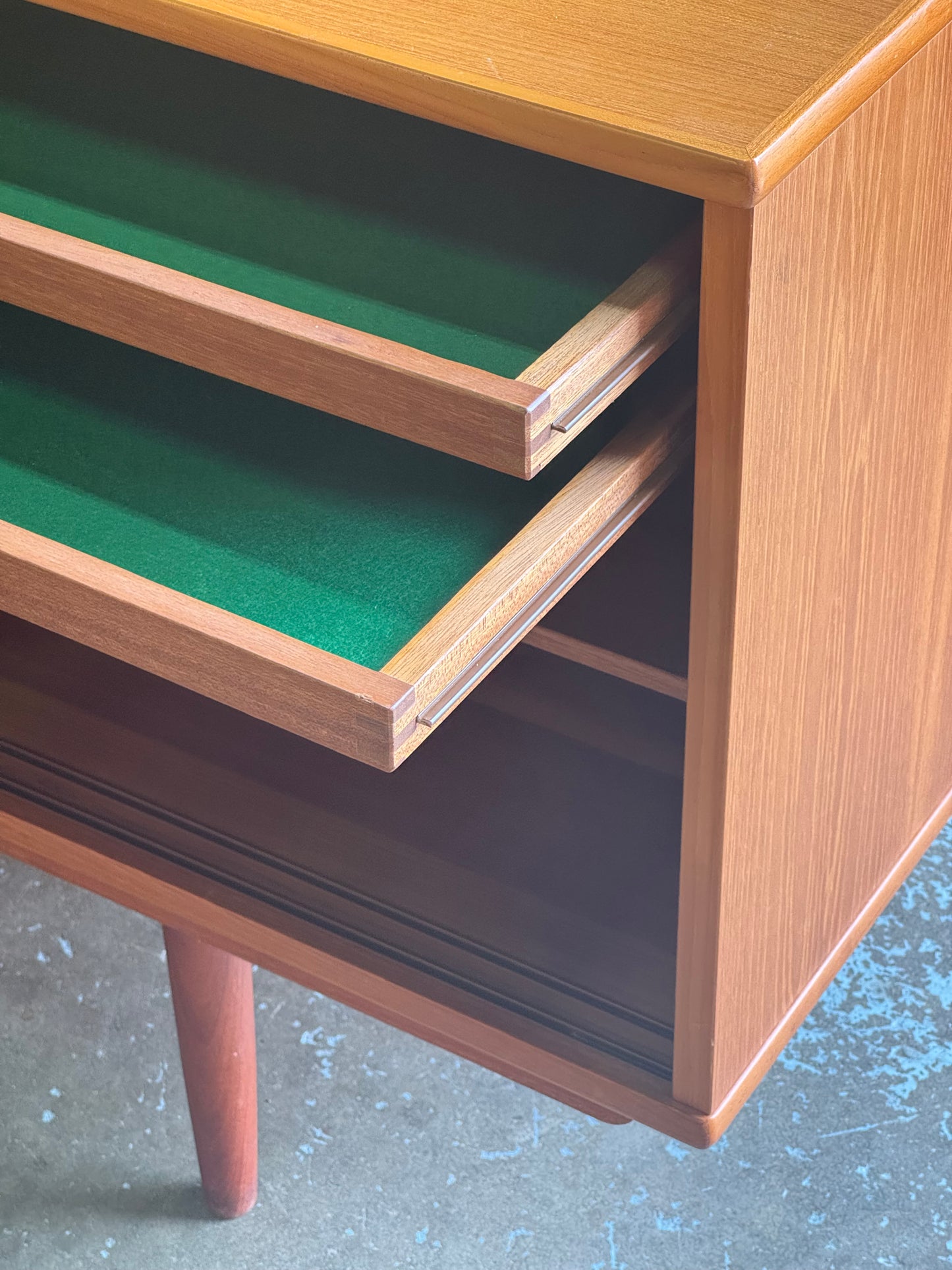 1960s Danish credenza by Dyrlund in teak