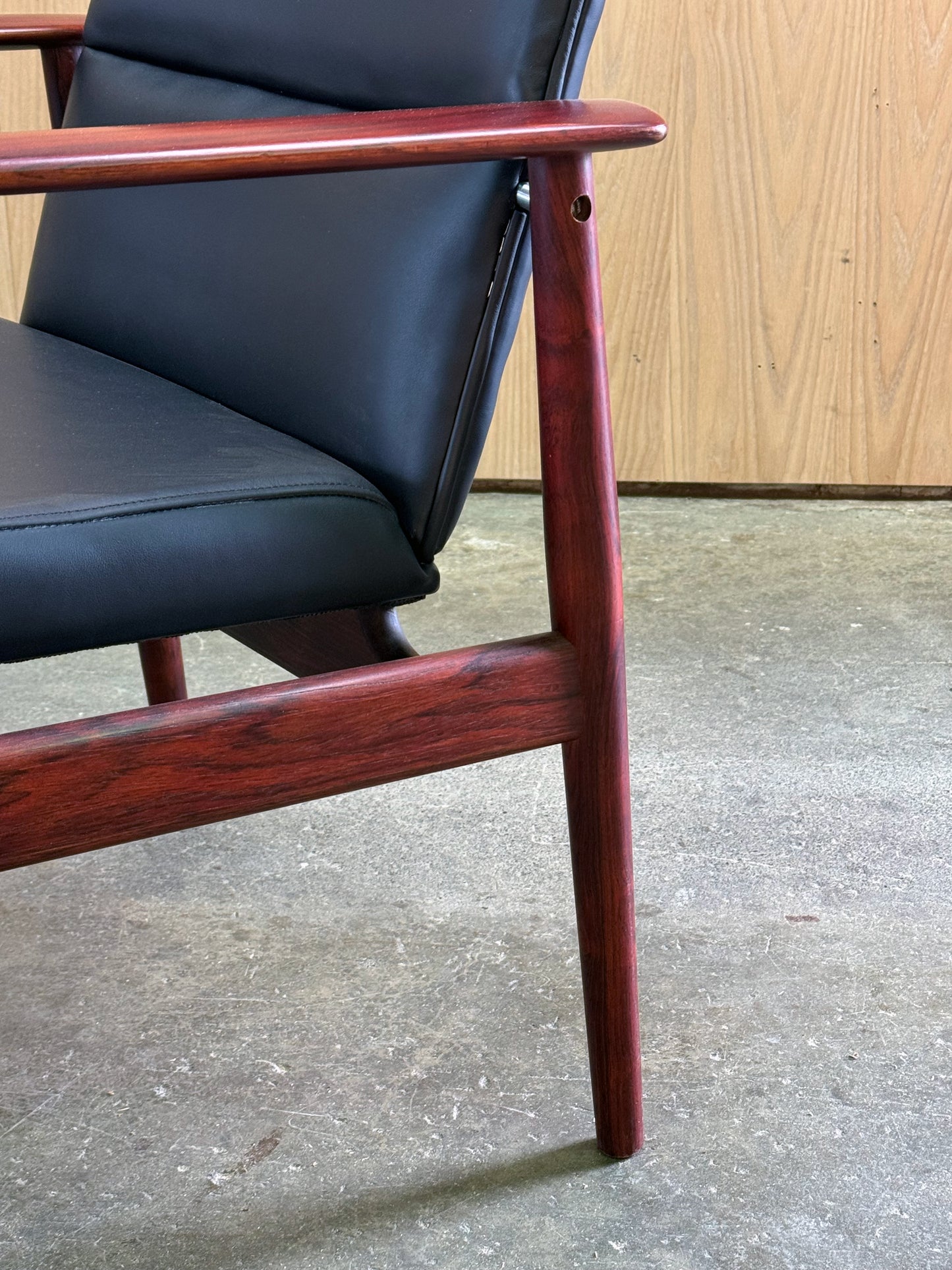 1960s pair of Occasional chairs by Arne Vodder for Sibast in Brazilian rosewood