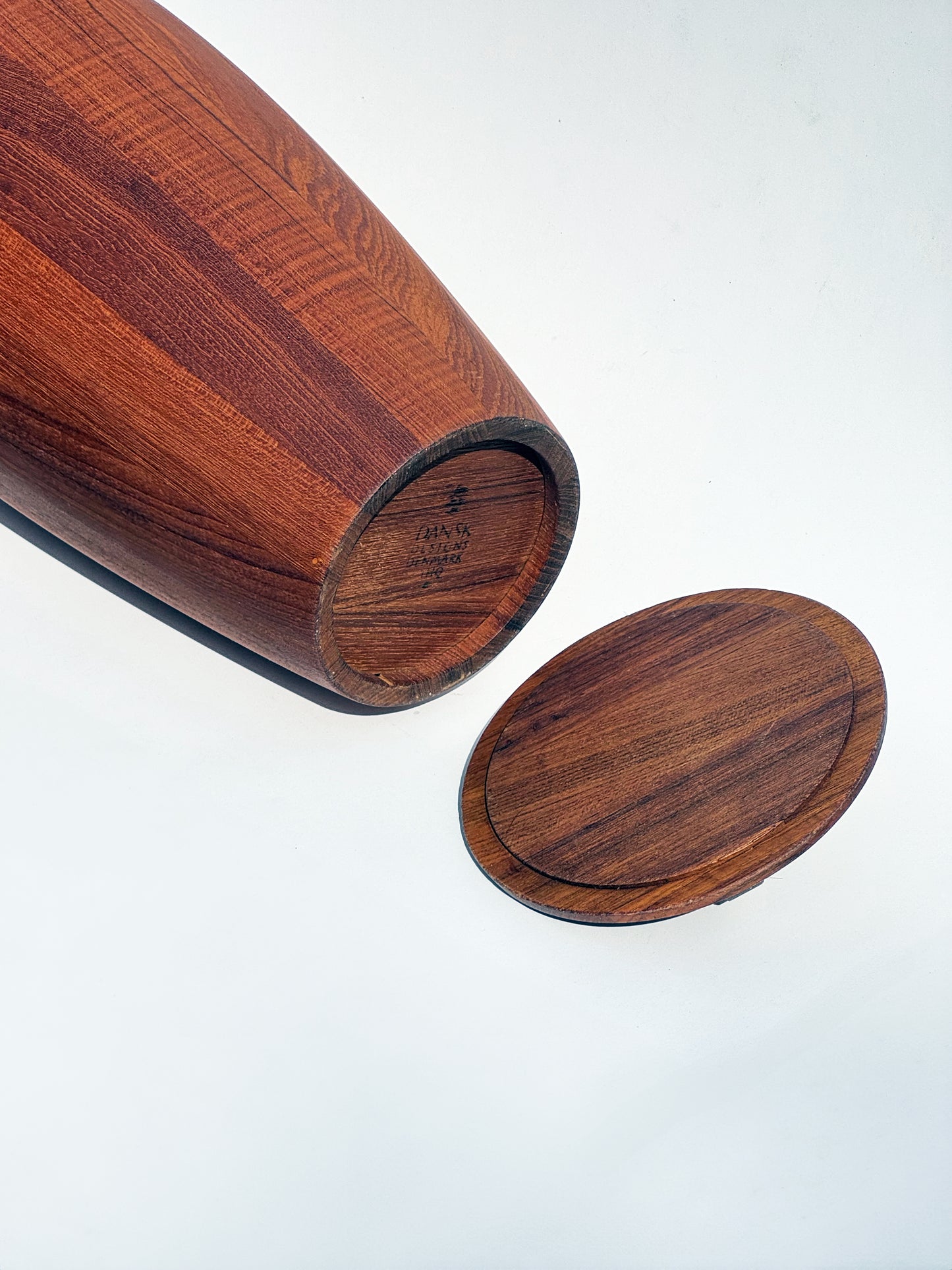 1960s Congo Ice Bucket by Jens Quistgaard for Dansk in teak