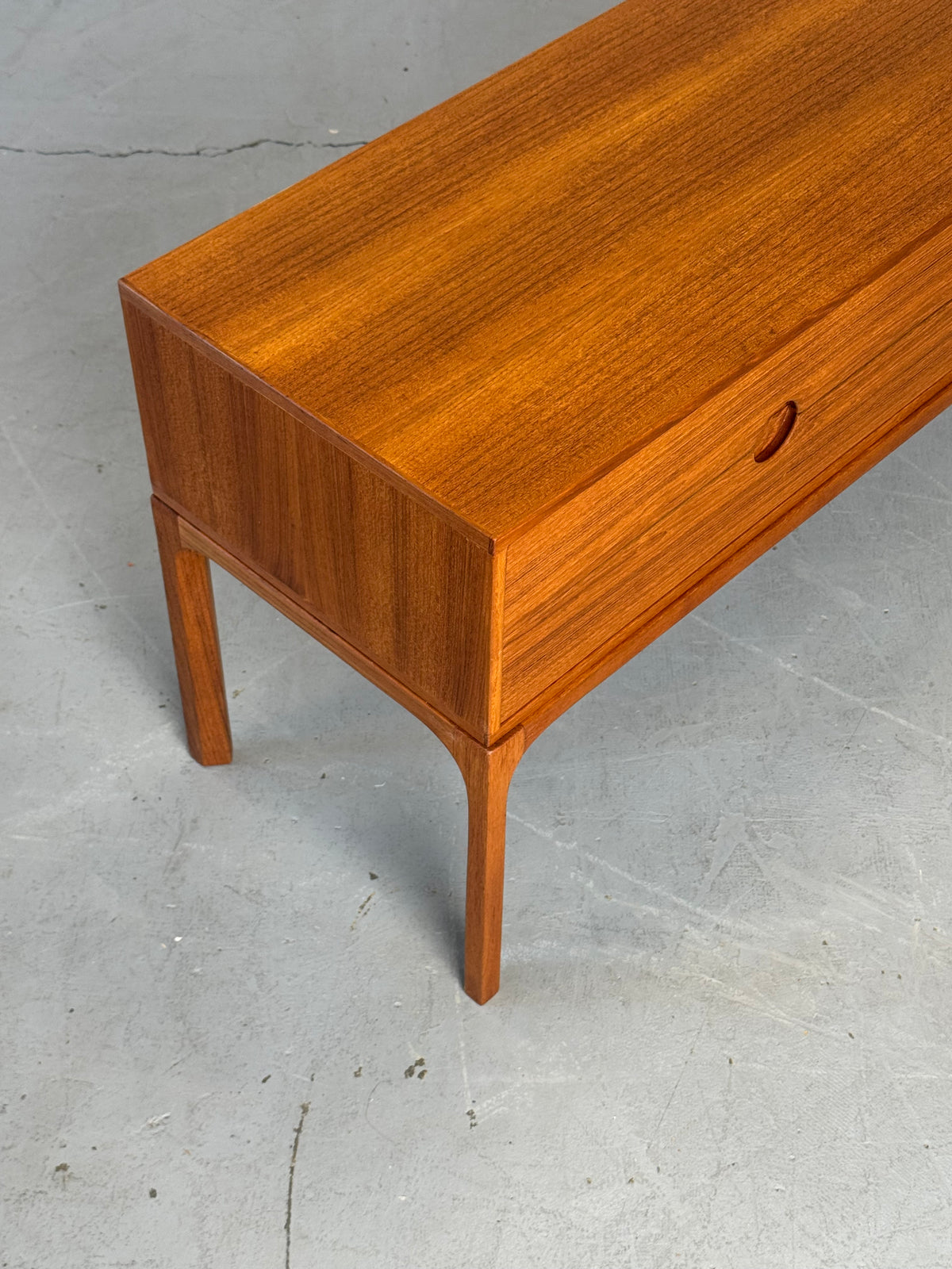 1960s Danish Teak Model 394 Credenza Console by Aksel Kjersgaard