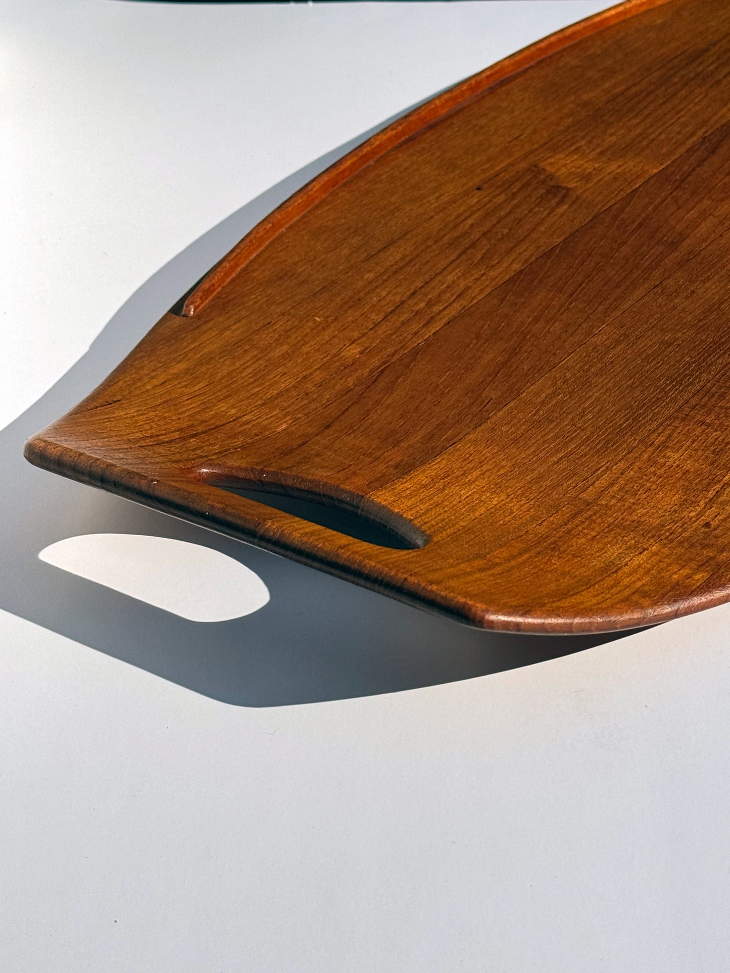 1960s Surfboard Tray by Jens Quistgaard for Dansk in teak