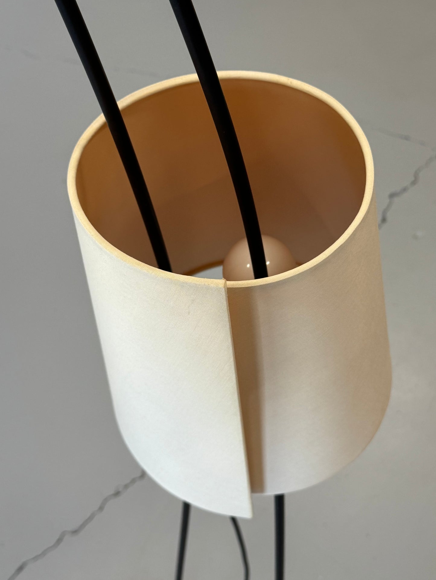 1960s Sculptural Adjustable Floor Lamp by Italiana Luce, Italy.