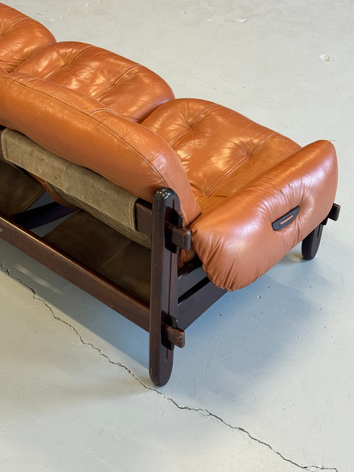 1970s Sofa by Jean Gillon for Probel, completely original.