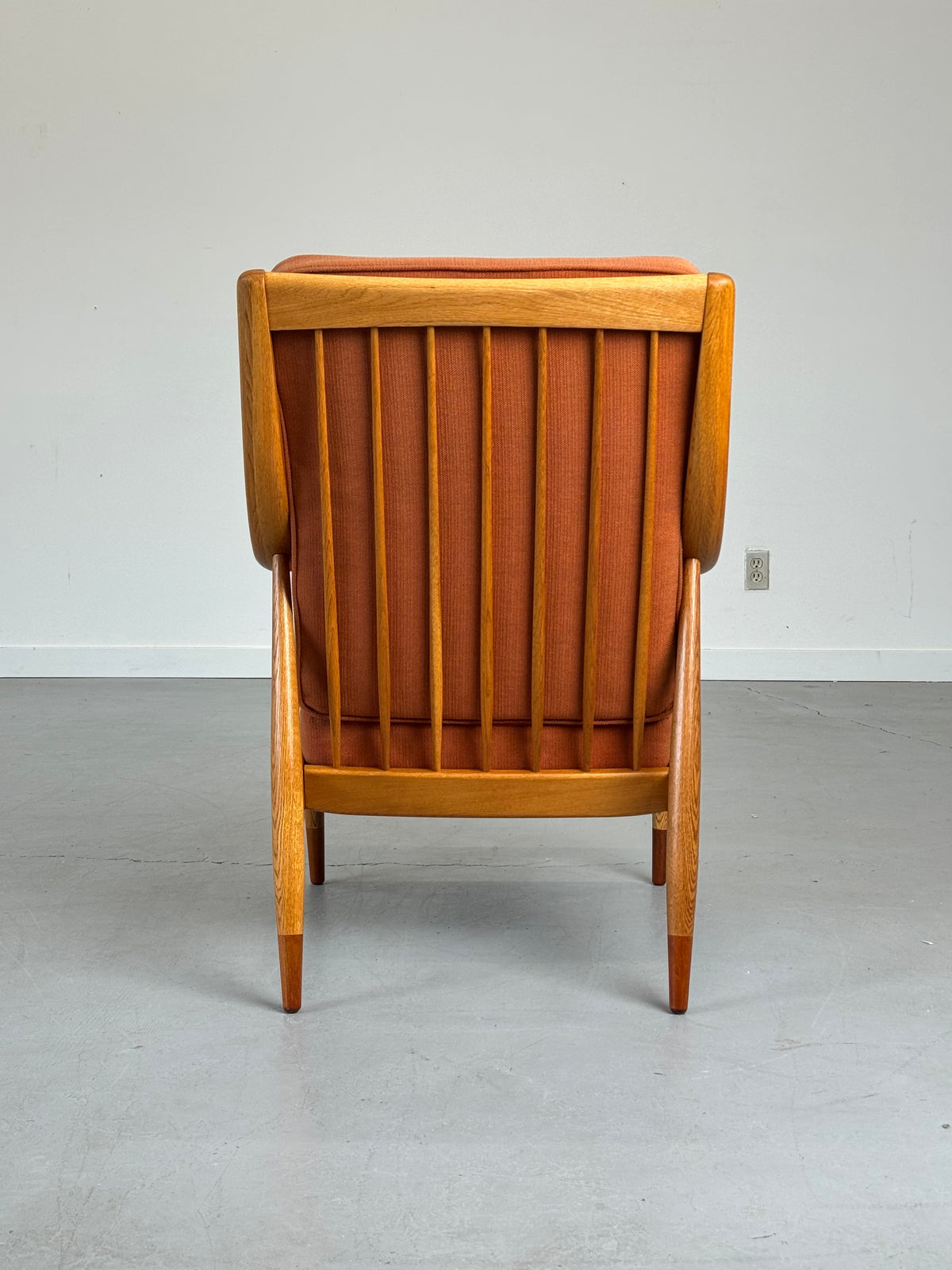 1950s Peter Hvidt & Orla Mølgaard-Nielsen FD 145 Lounge Chair for France & Daverkosen.
