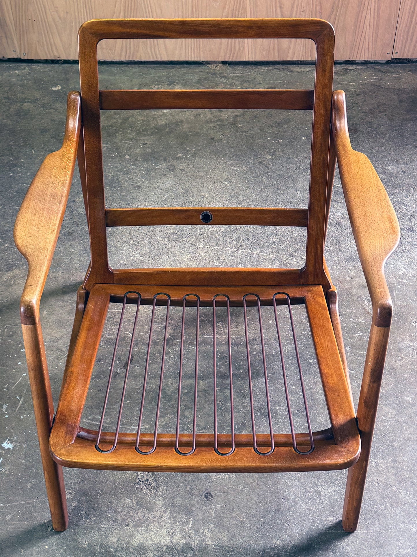 1950s FD116 lounge chair by Tove and Edvard Kindt-Larsen for France & Daverkosen