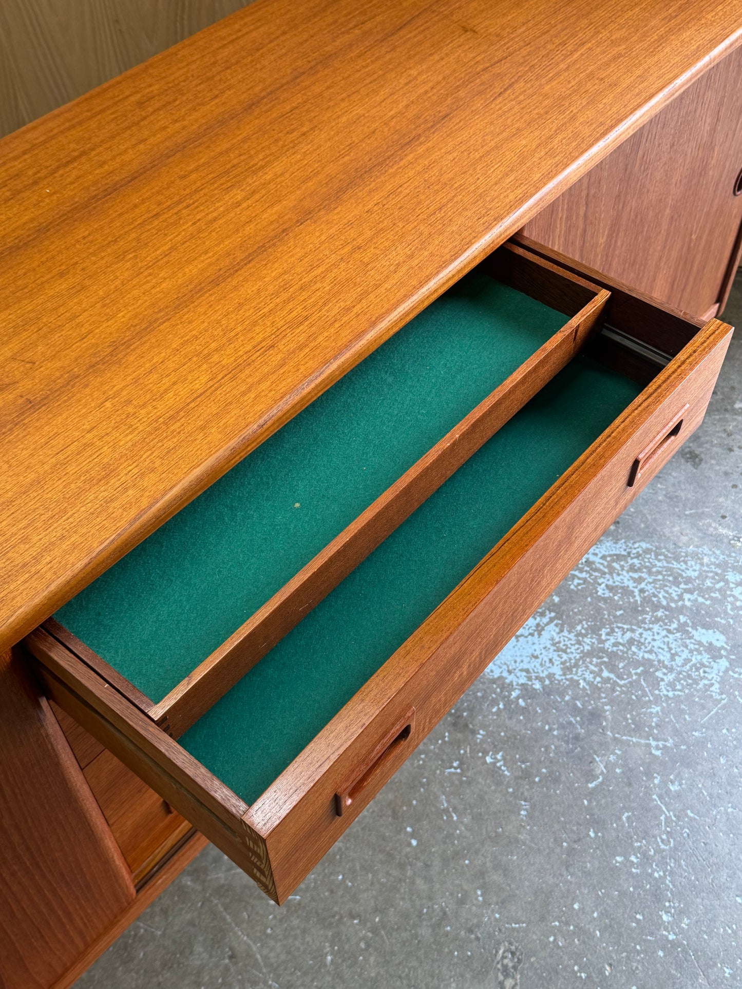 1960s Credenza by Jydsk Møbelindustri in teak
