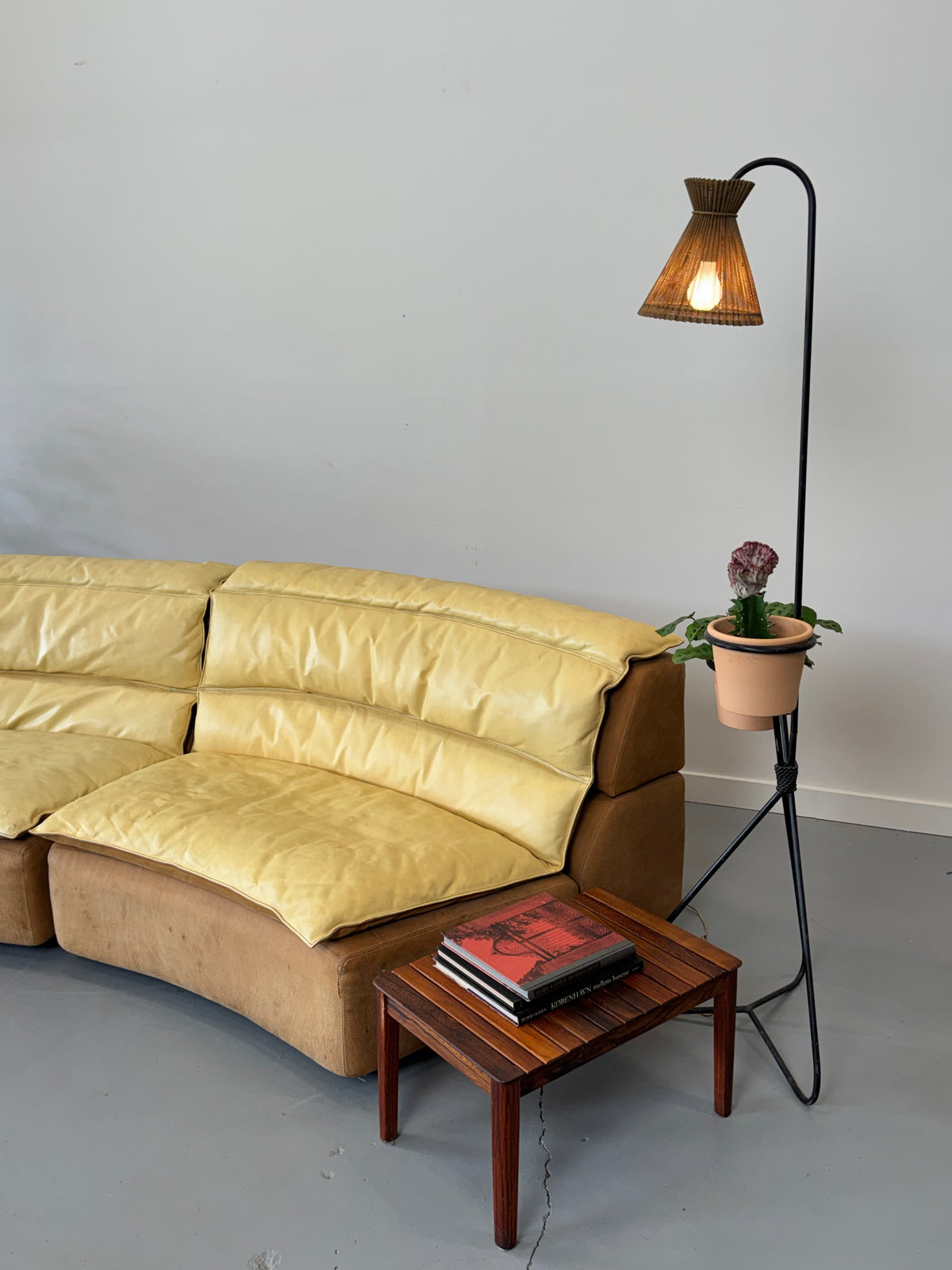1970s Carlo Bartoli “Bogo” Three-Piece Modular Sofa for Rossi di Albizzate, Italy.